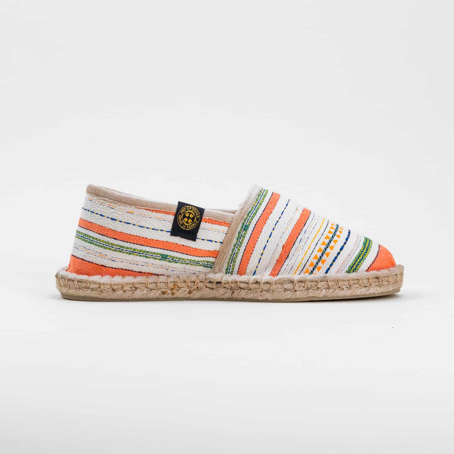 Striped espadrilles ART OF SOULE Beige