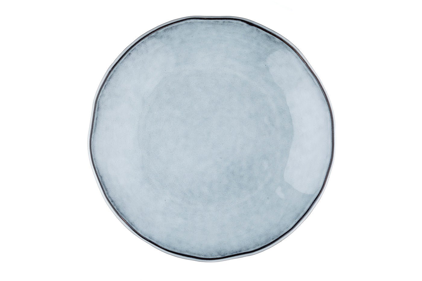 Cloud storm gray ø27cm plate - 6 pieces BJORN Grey