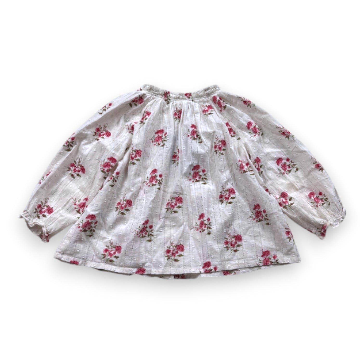 White child's blouse - 4 years BONTON - Seconde Main White