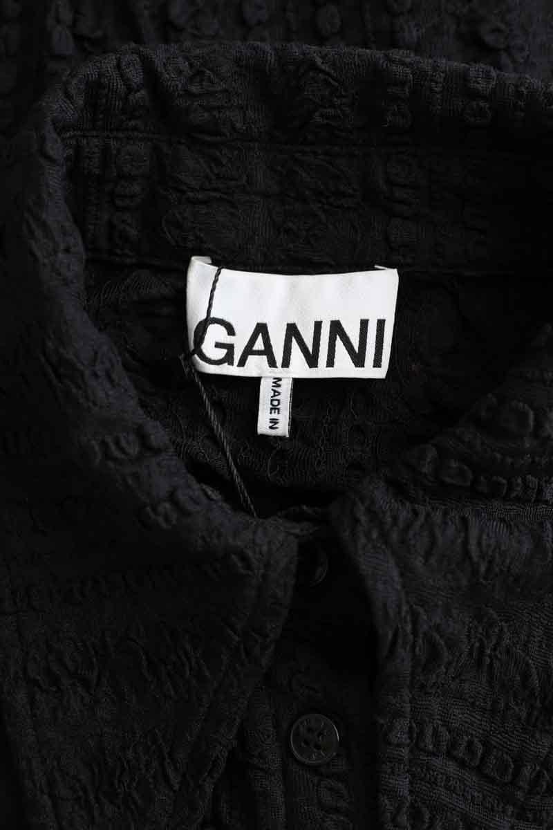 Blouse GANNI - Seconde Main Black