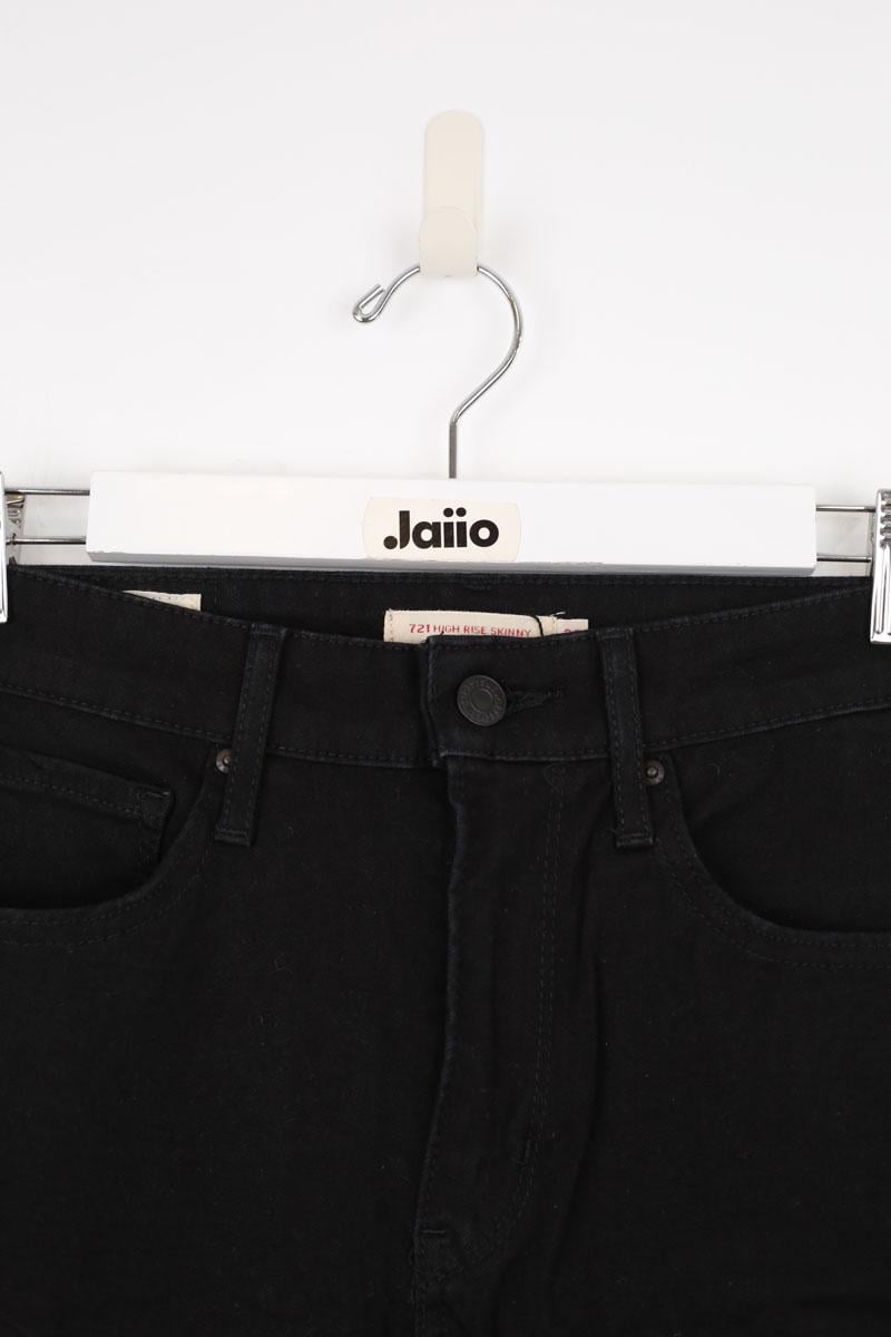 Skinny jeans 721 in cotton LEVI'S - Seconde main Black