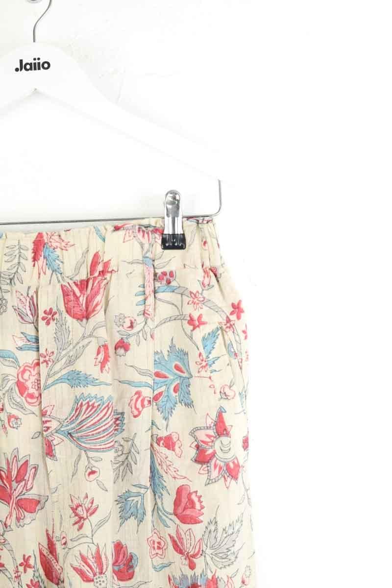 Slim-fit cotton cargo pants LAURENCE BRAS - Seconde Main Beige