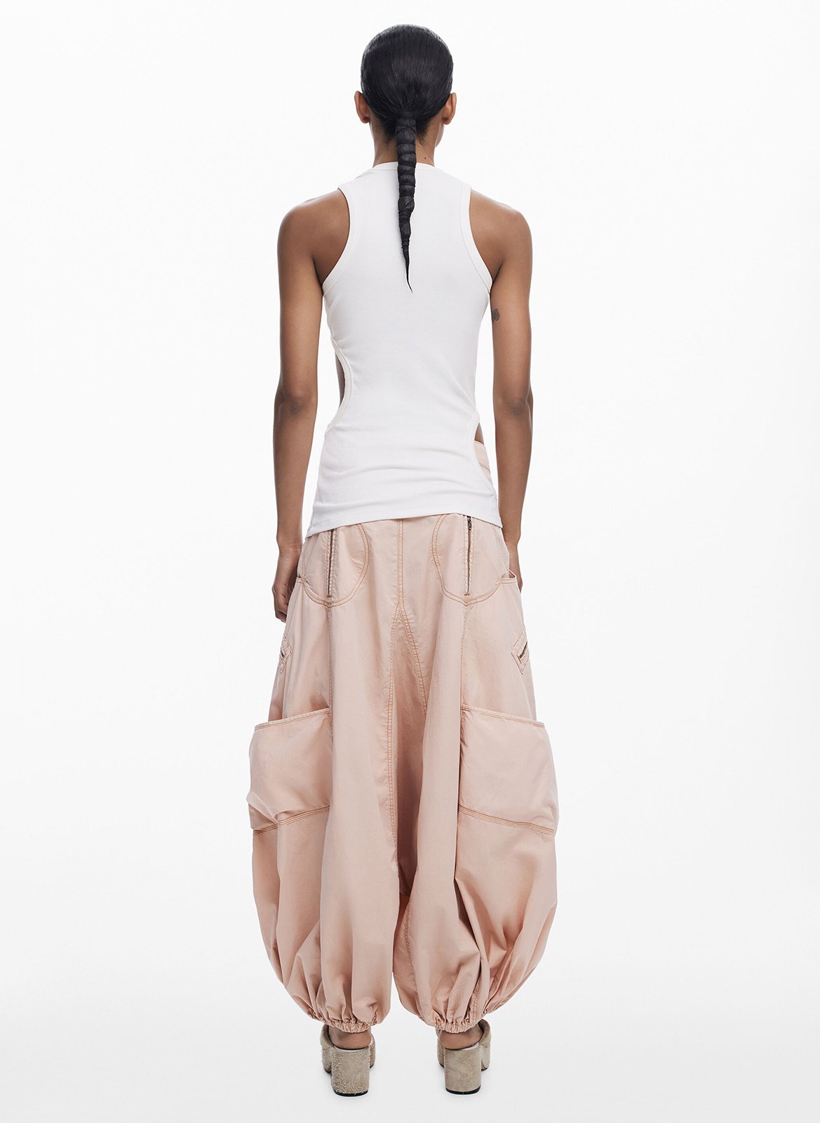 Débardeur col rond DESIGUAL Blanc