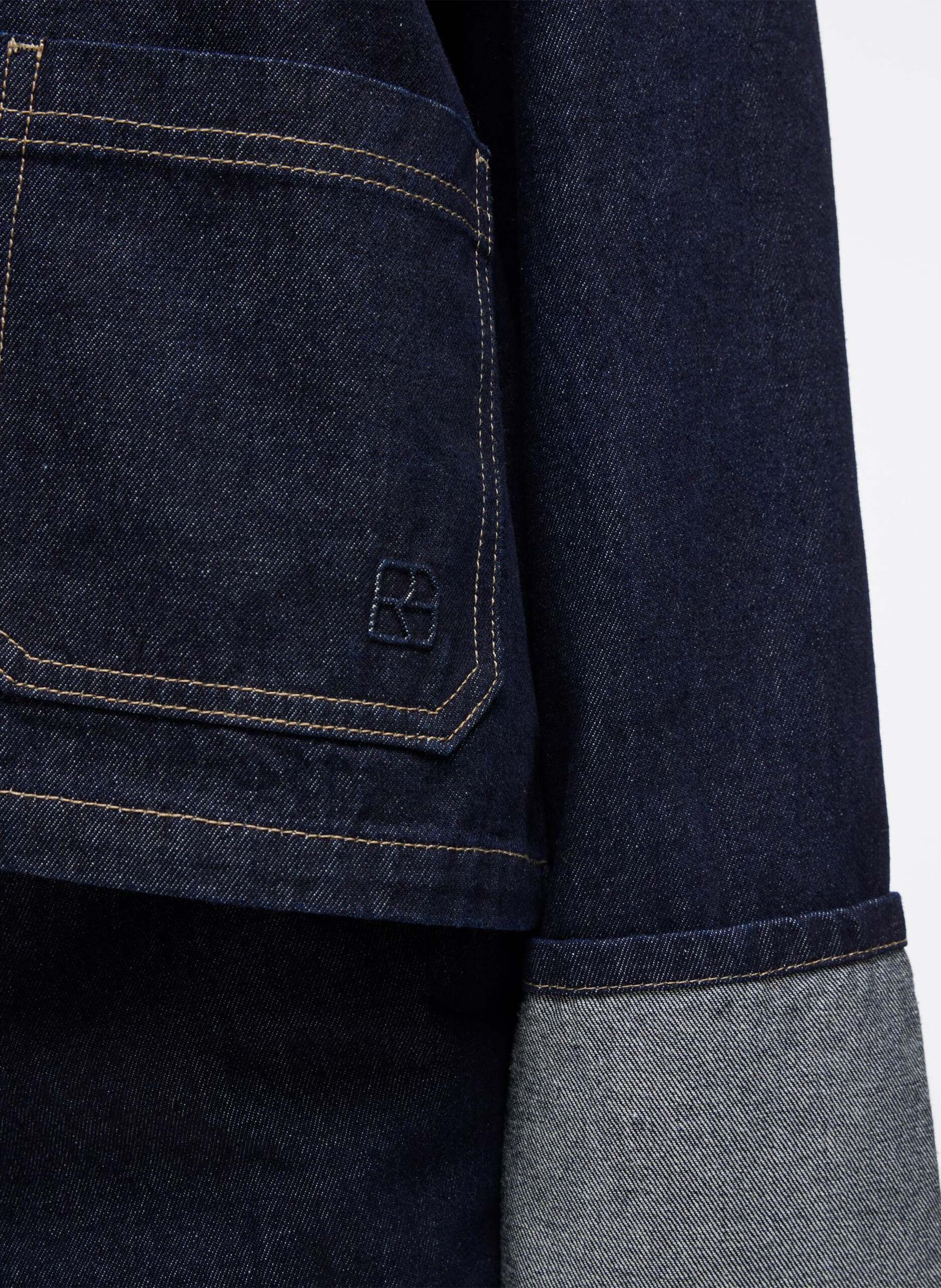 Baumwoll-Blazer ROUGE EDIT Blau