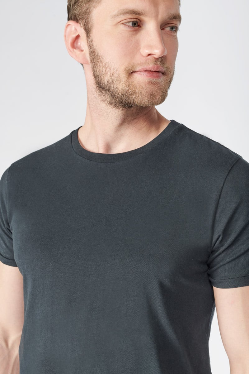 Tommy Badge T-shirt LE TEMPS DES CERISES Black