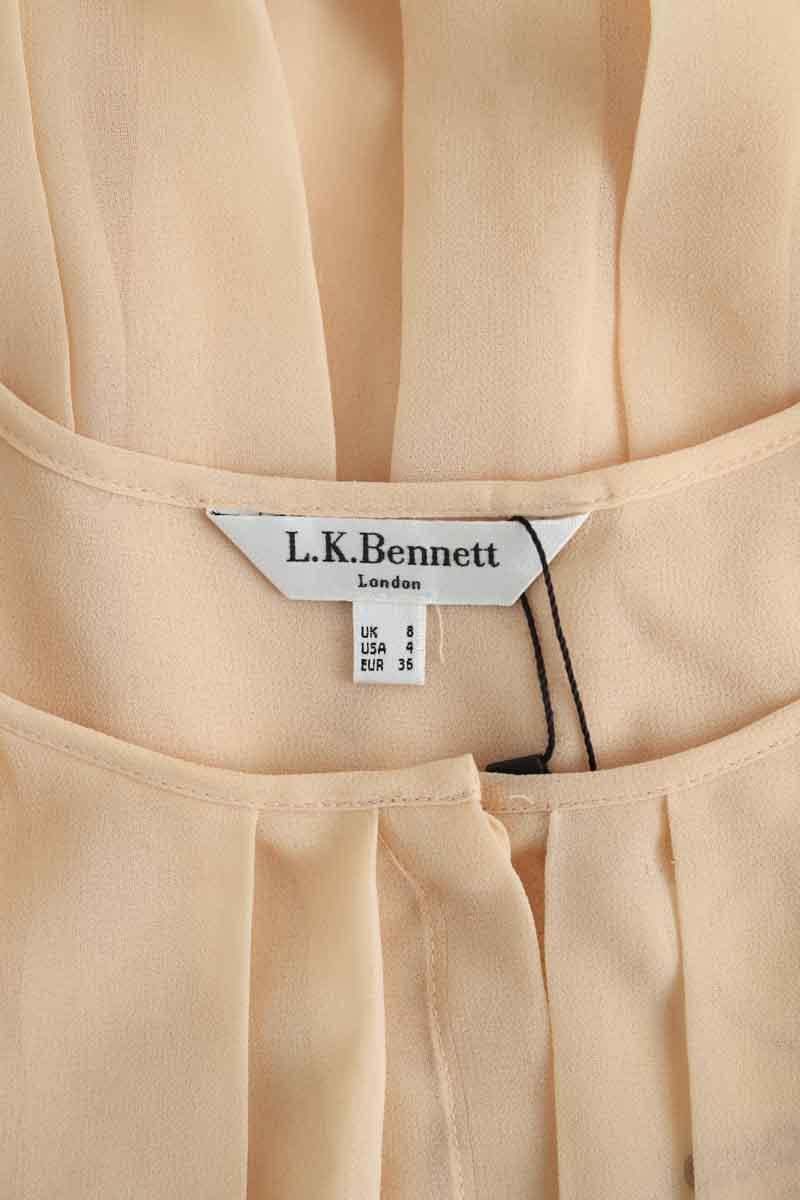 Blouse LK BENNETT - Seconde Main Beige