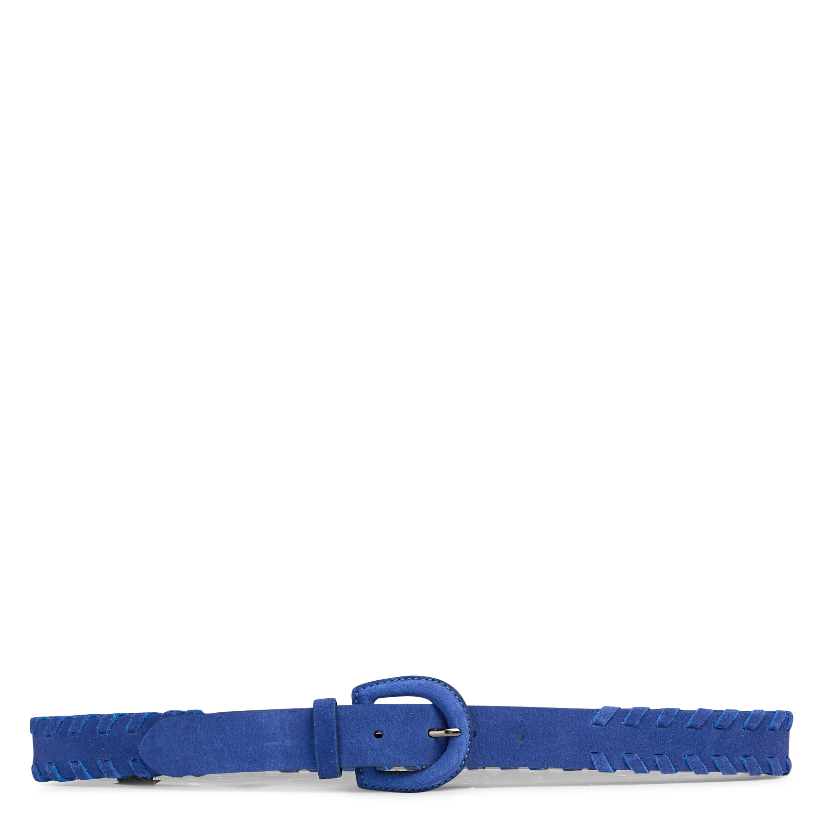 Suede belt I CODE Blue