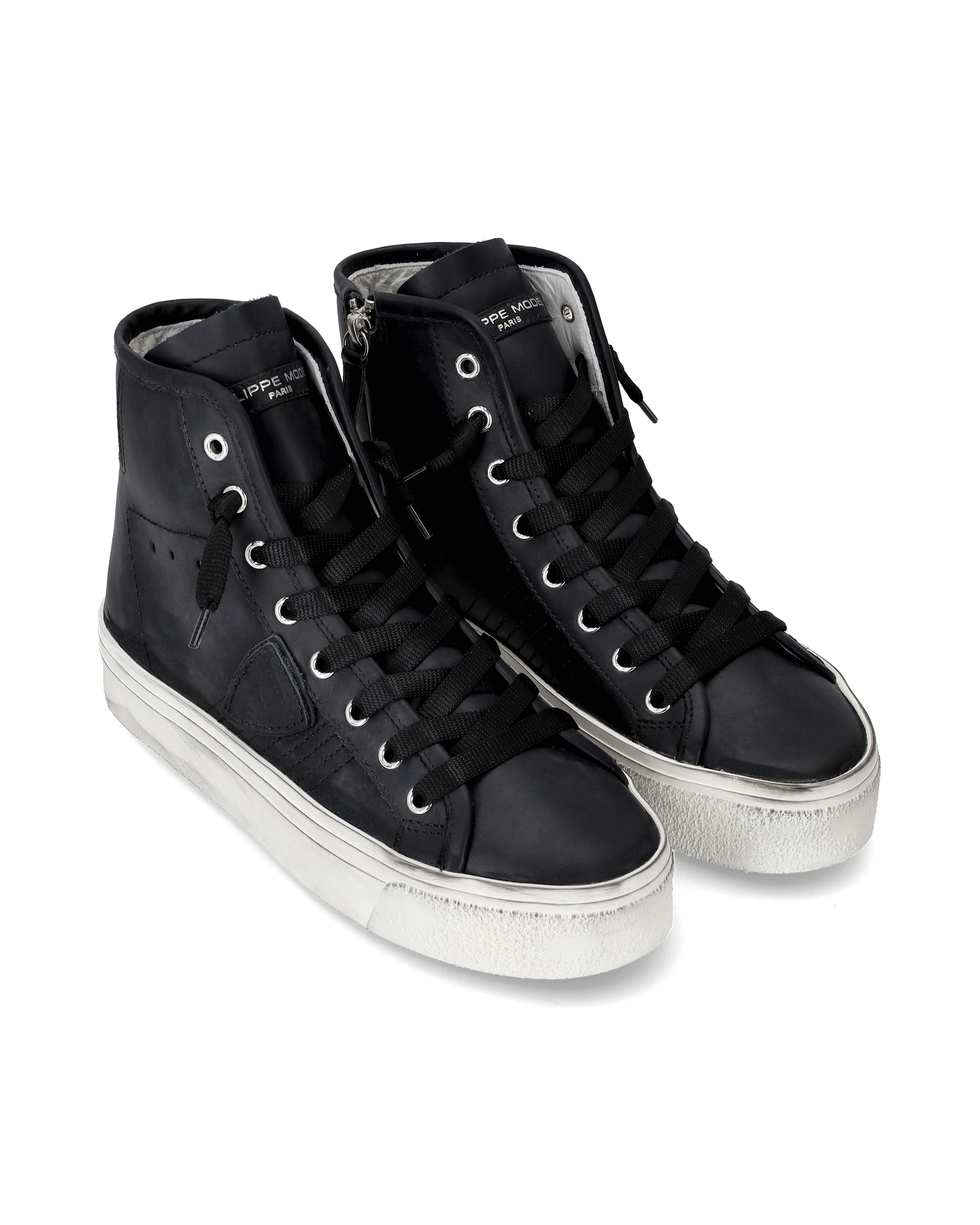Paris High Top Sneakers PHILIPPE MODEL Black