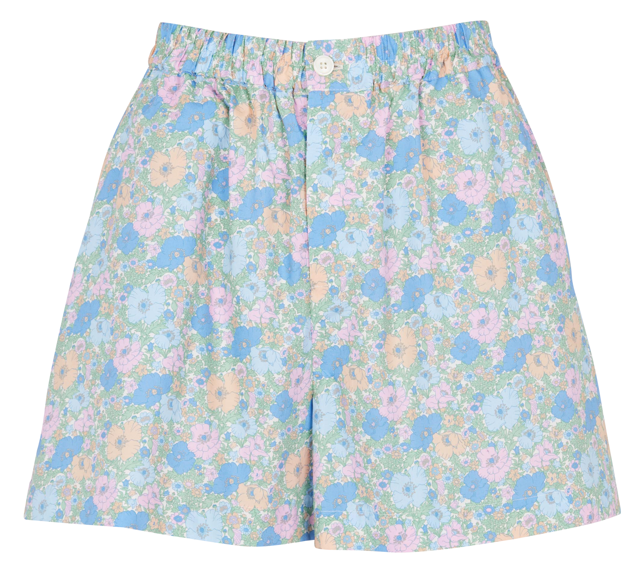 Printed cotton shorts DES PETITS HAUTS Multicolored