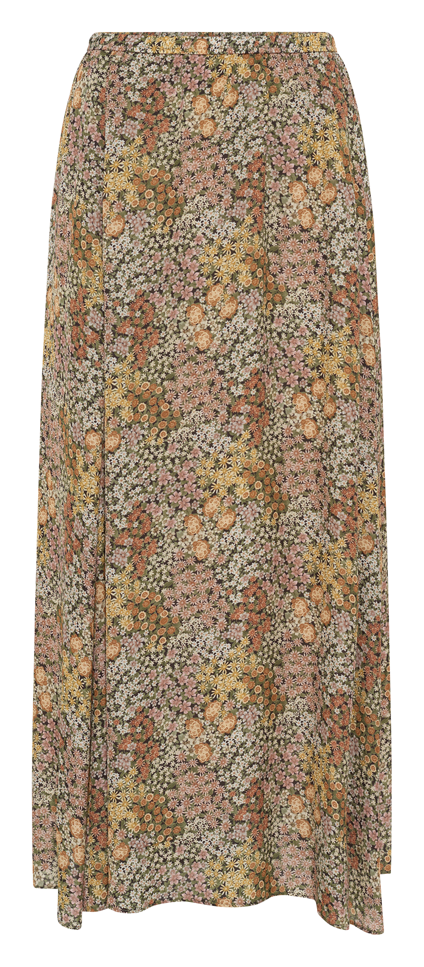 Flared floral maxi skirt GERARD DAREL Pink