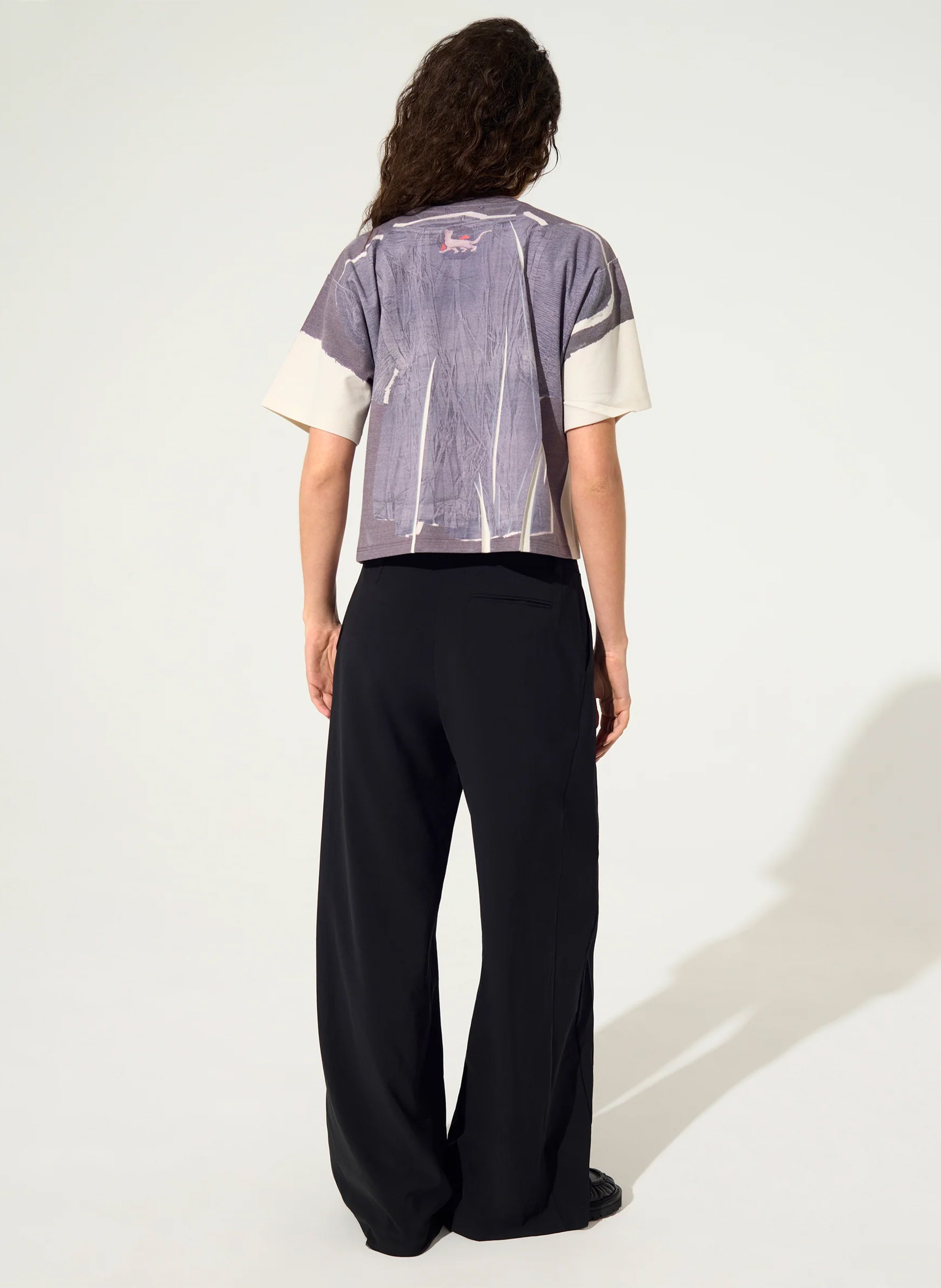 Wide trousers COTELAC Black