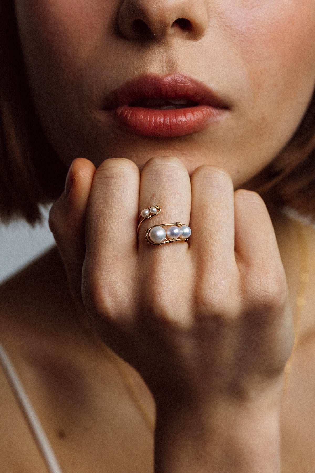 Adjustable ring Moana YAY Golden