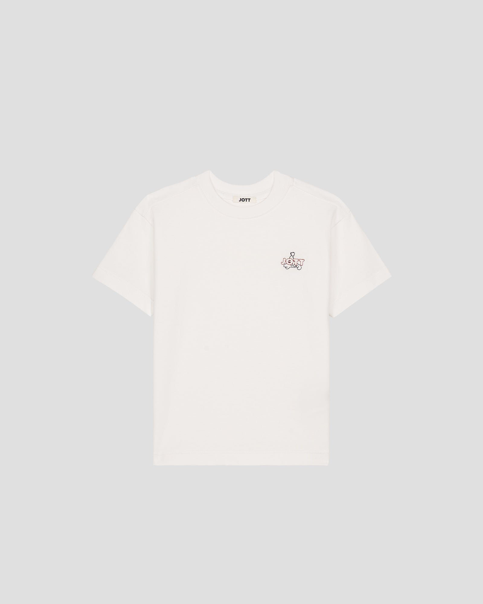 Round neck child T-shirt JOTT White