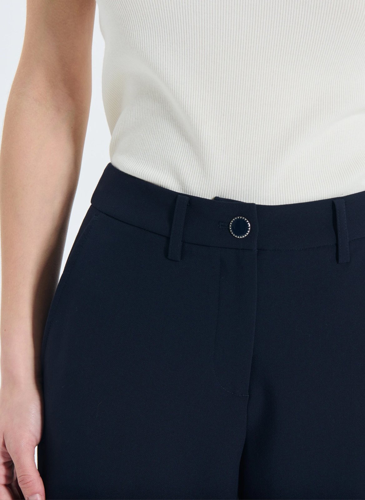 Bandplooibroek ZAPA Blauw