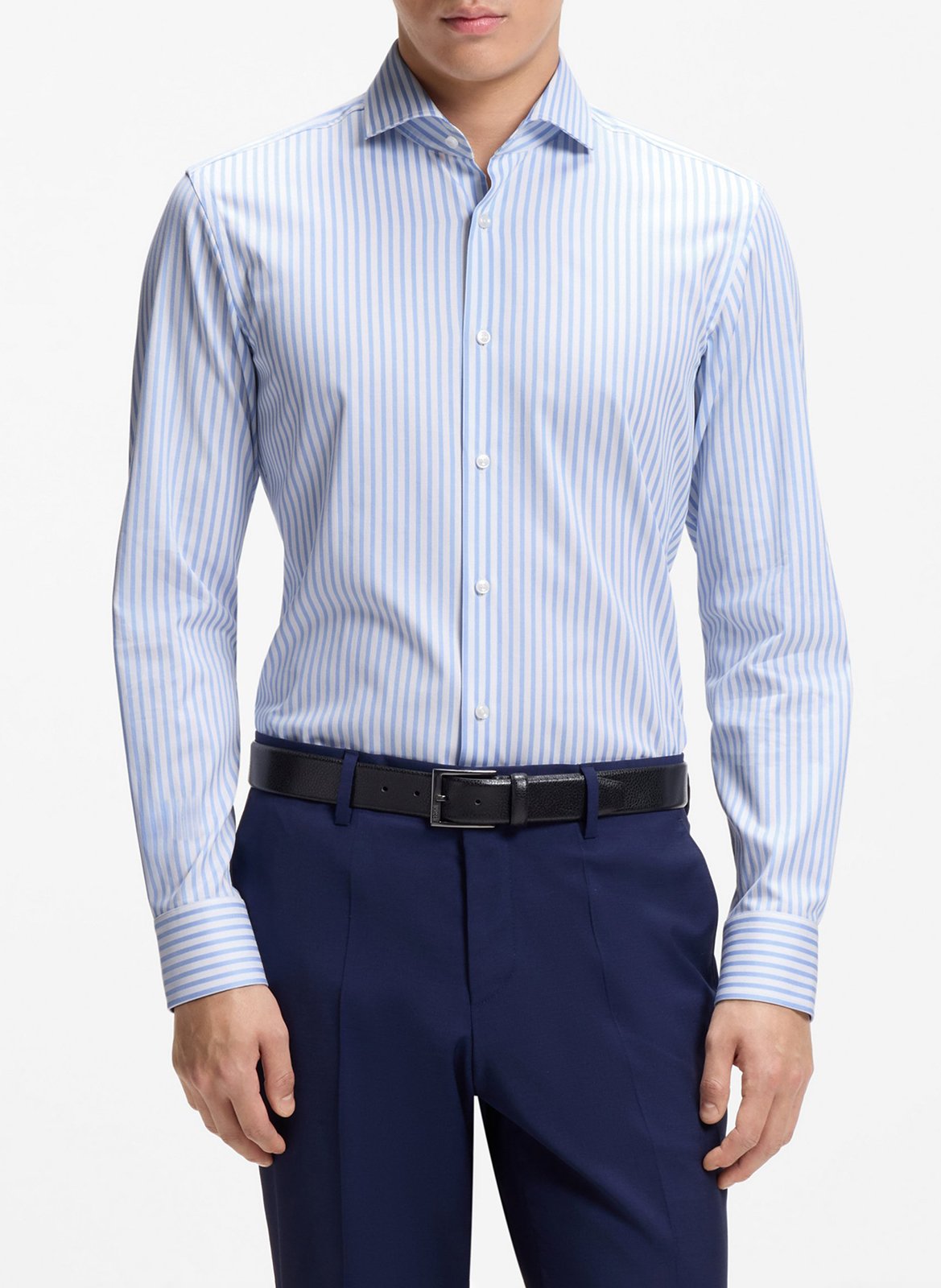 Straight striped shirt BOSS Blue