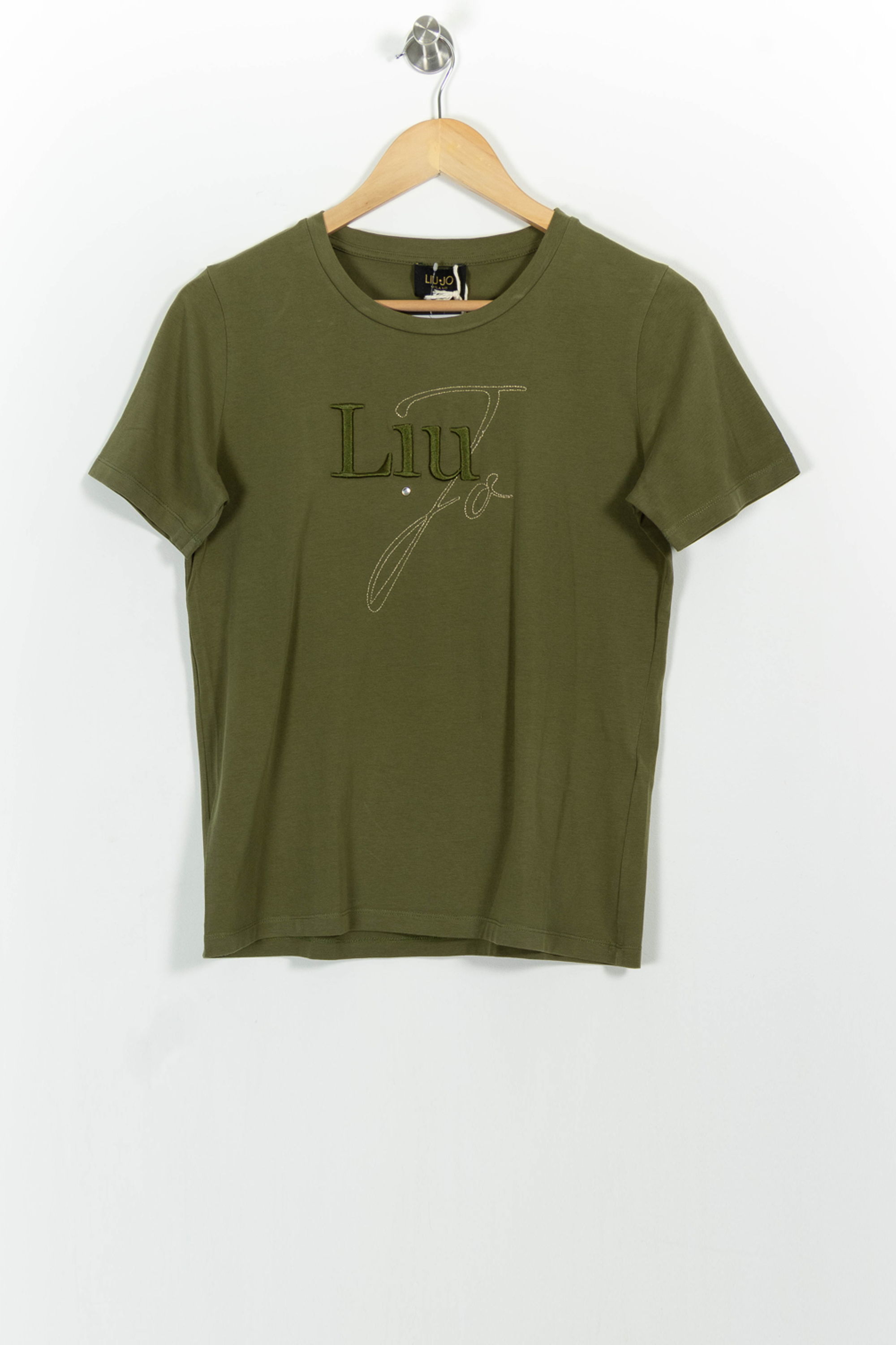 Tommy Badge T-shirt LIU JO - SECONDE MAIN Green