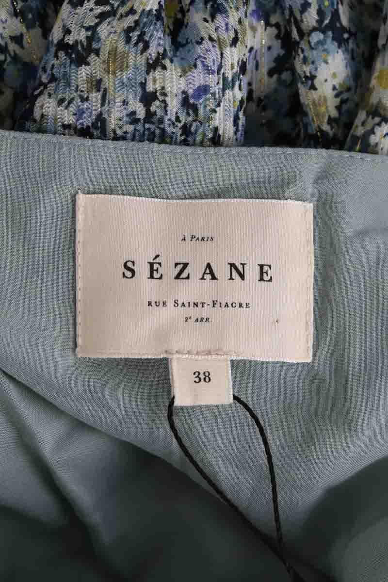 Robe SEZANE - Seconde main Bleu