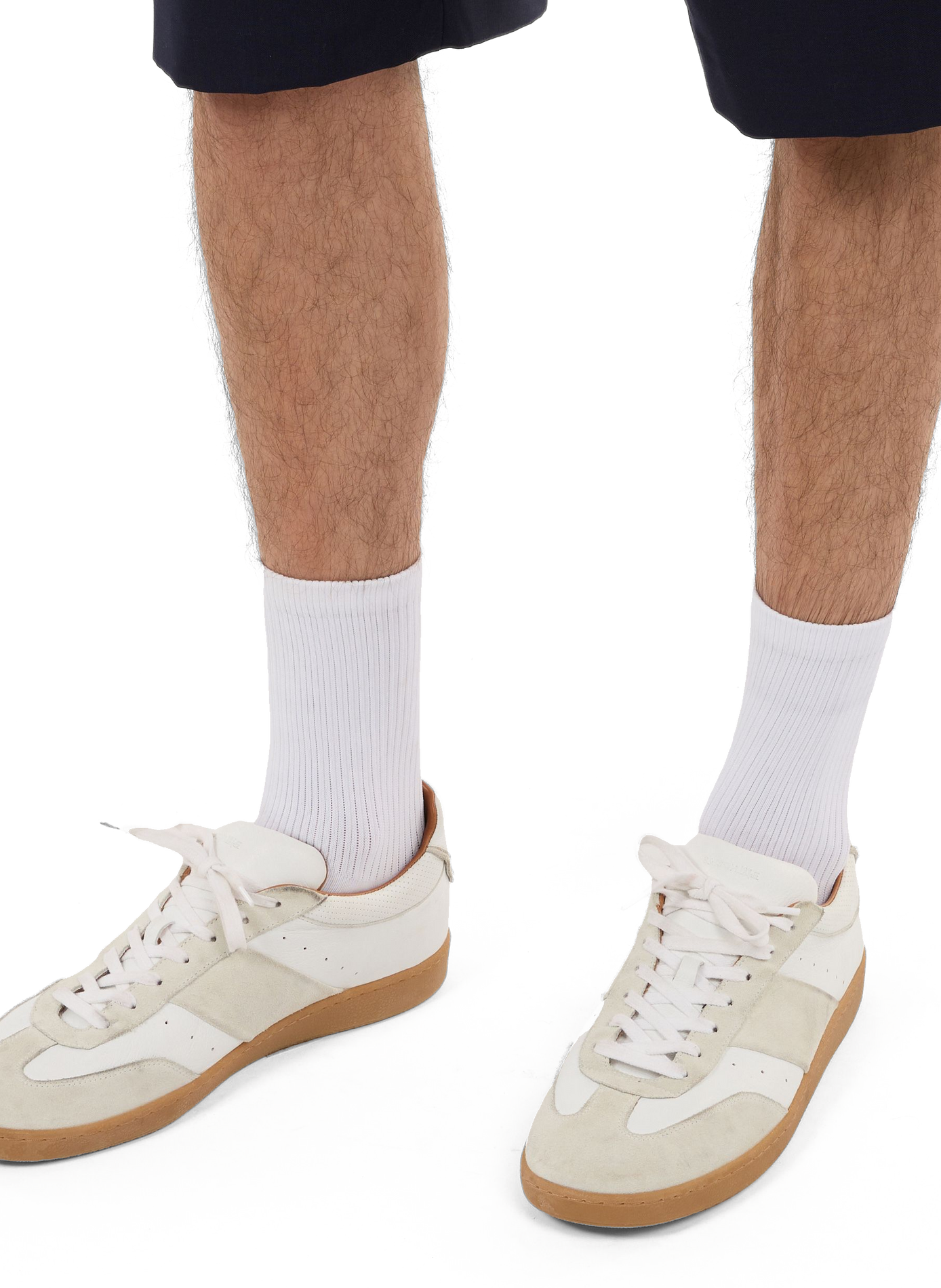 Leather saloon sneakers SAISON 1865 White
