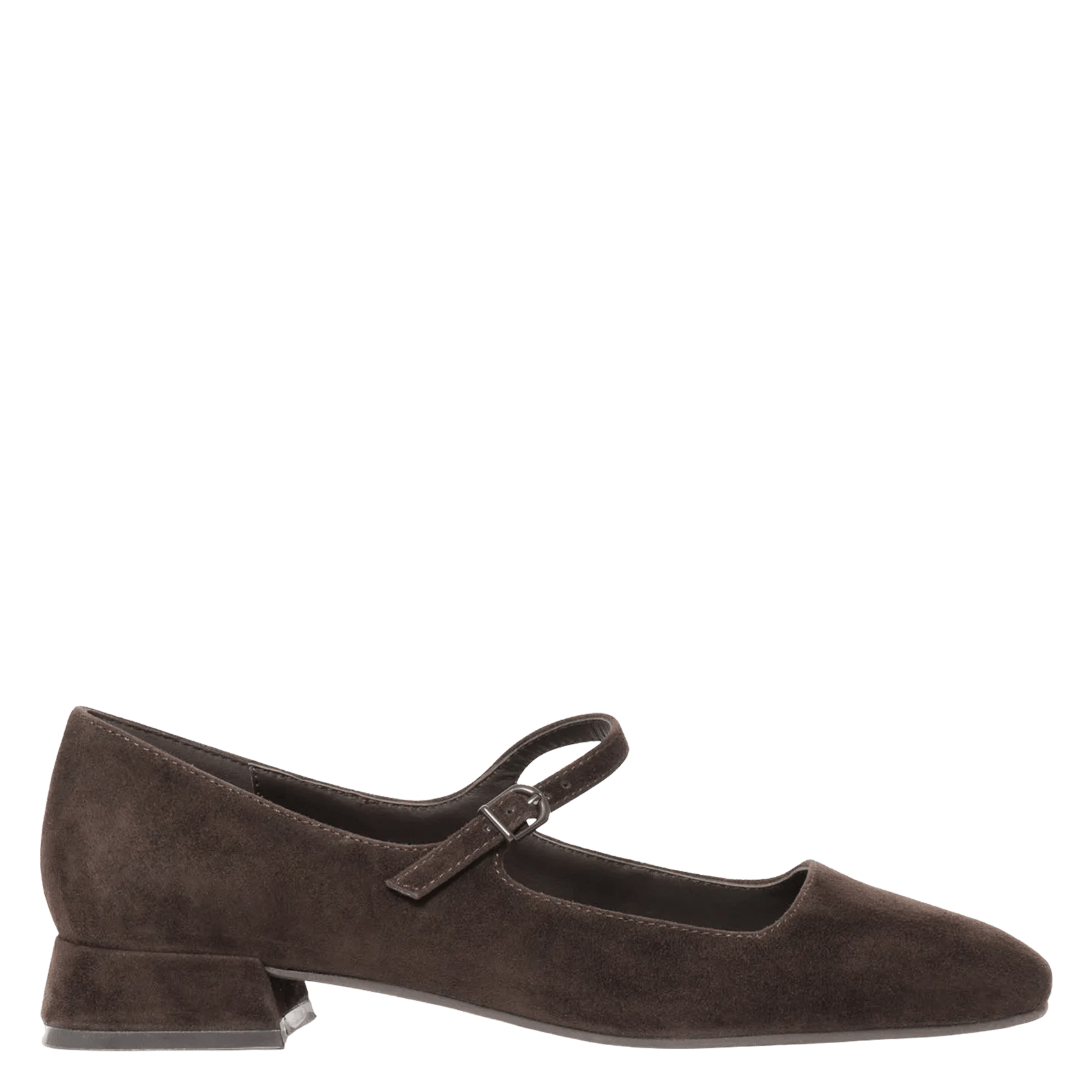 Ballerinas mit Riemchen aus Wildleder BOCAGE Braun