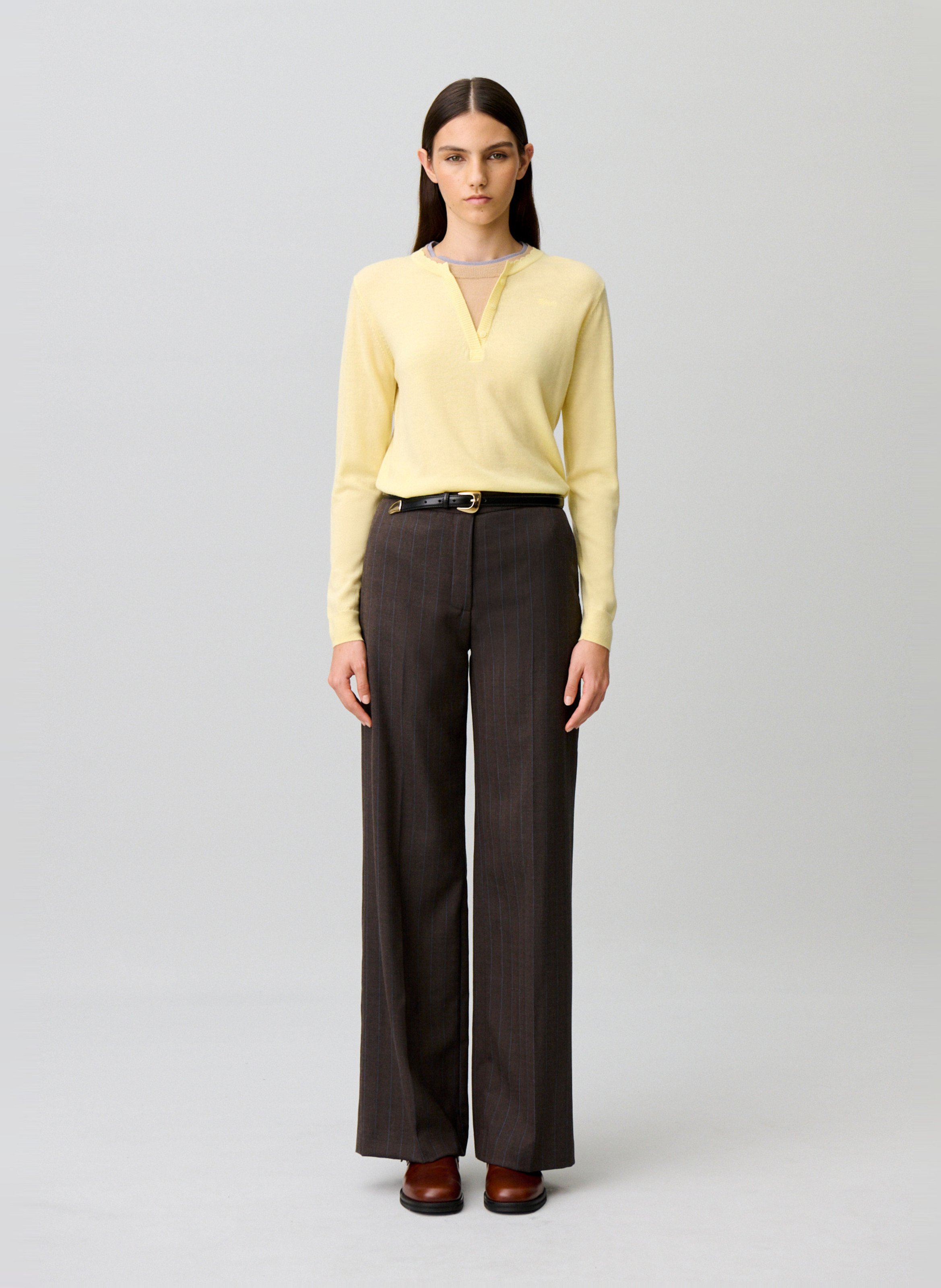 Wijde broek CLAUDIE PIERLOT Veelkleurig