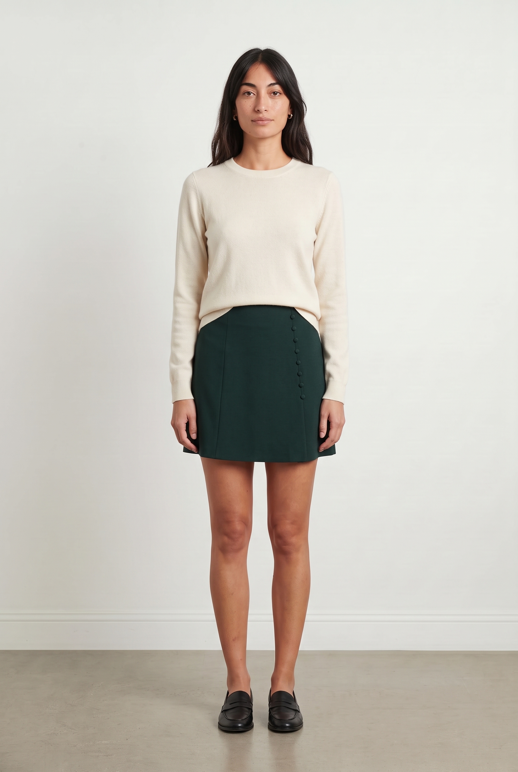 Short & midi skirt TARA JARMON - Seconde Main Green