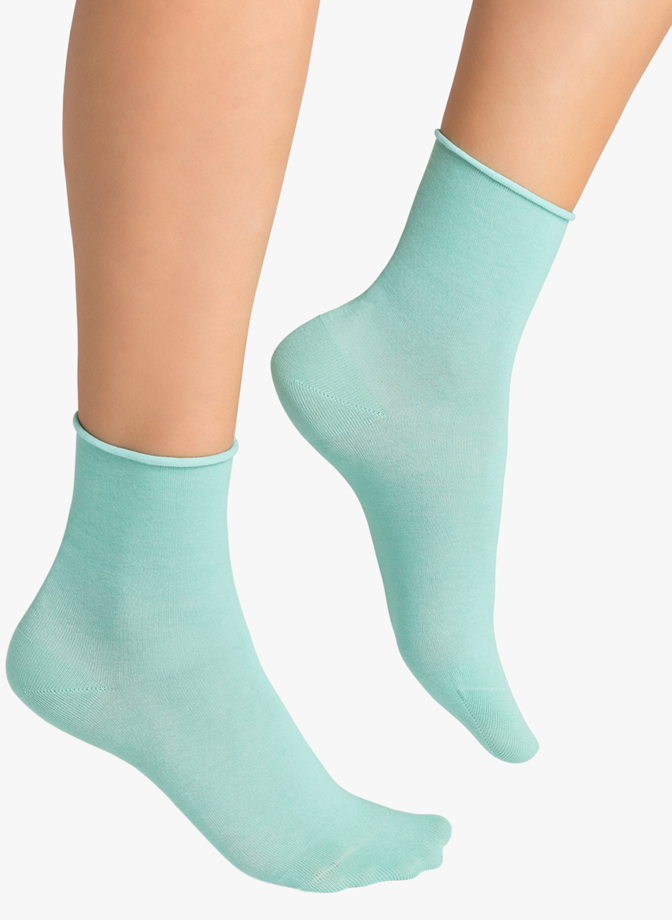 Sokken van stretchkatoen BLEUFORET Groen