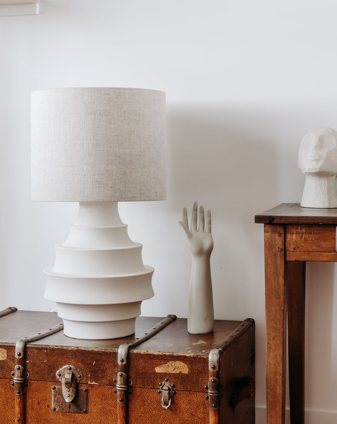 Ceramic lamp DEBONGOUT White