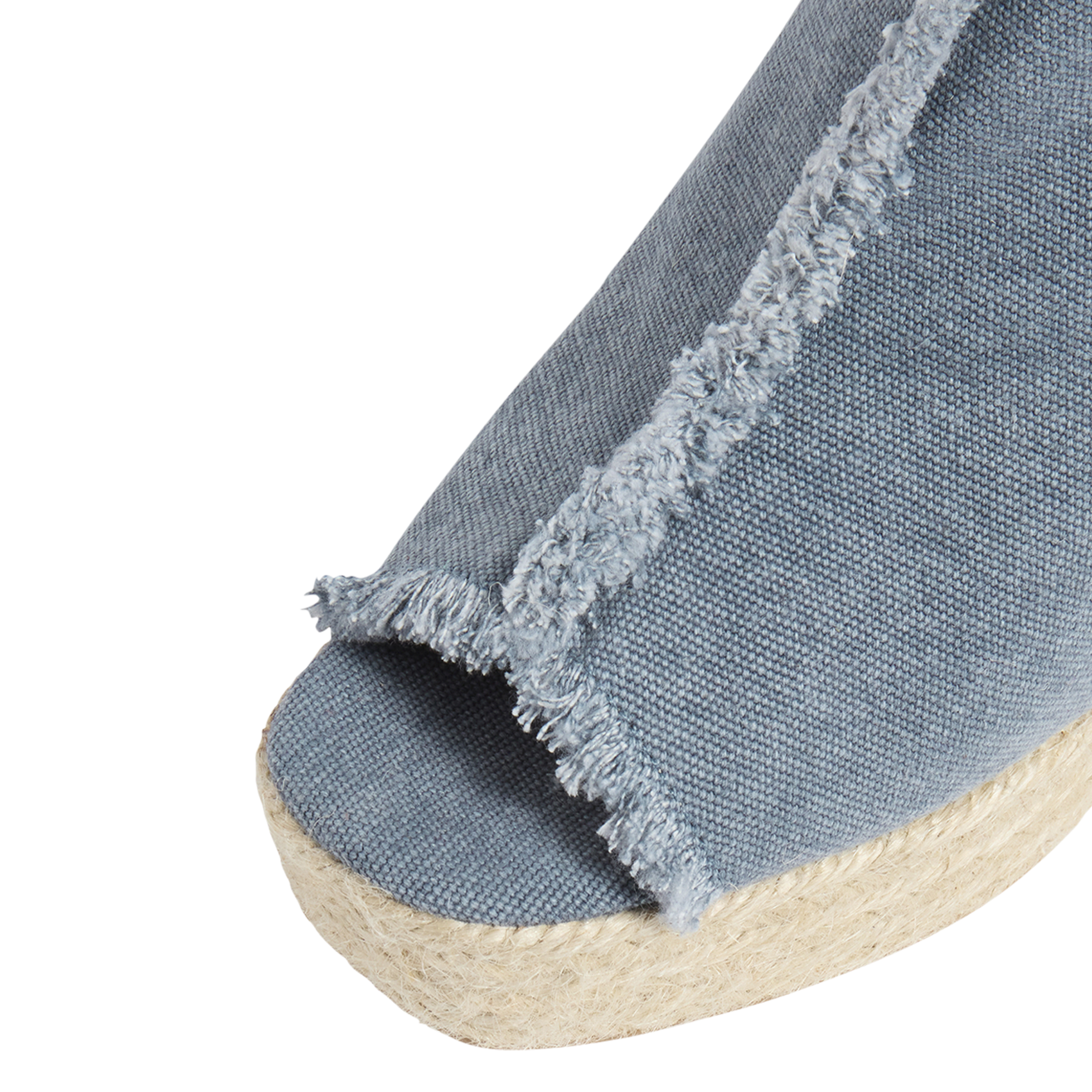 Cotton wedge sandals CASTANER Blue