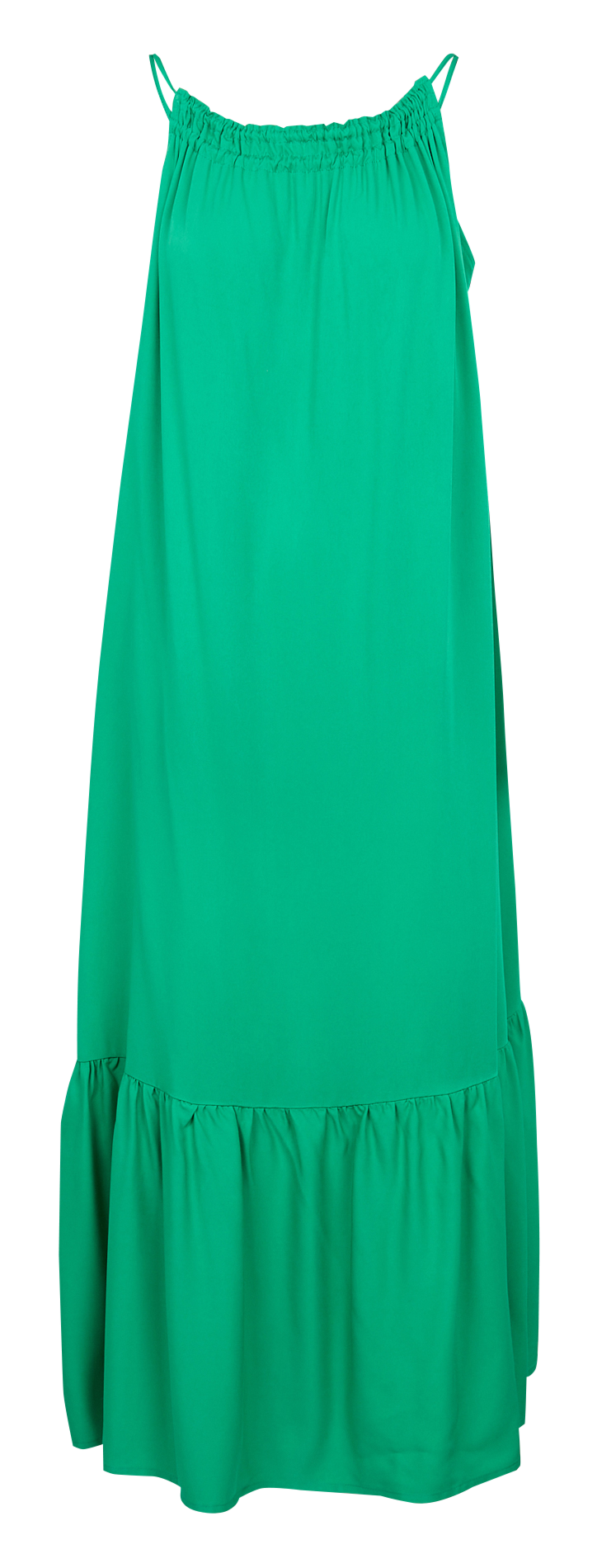 Robe longue droite PLEASE Vert