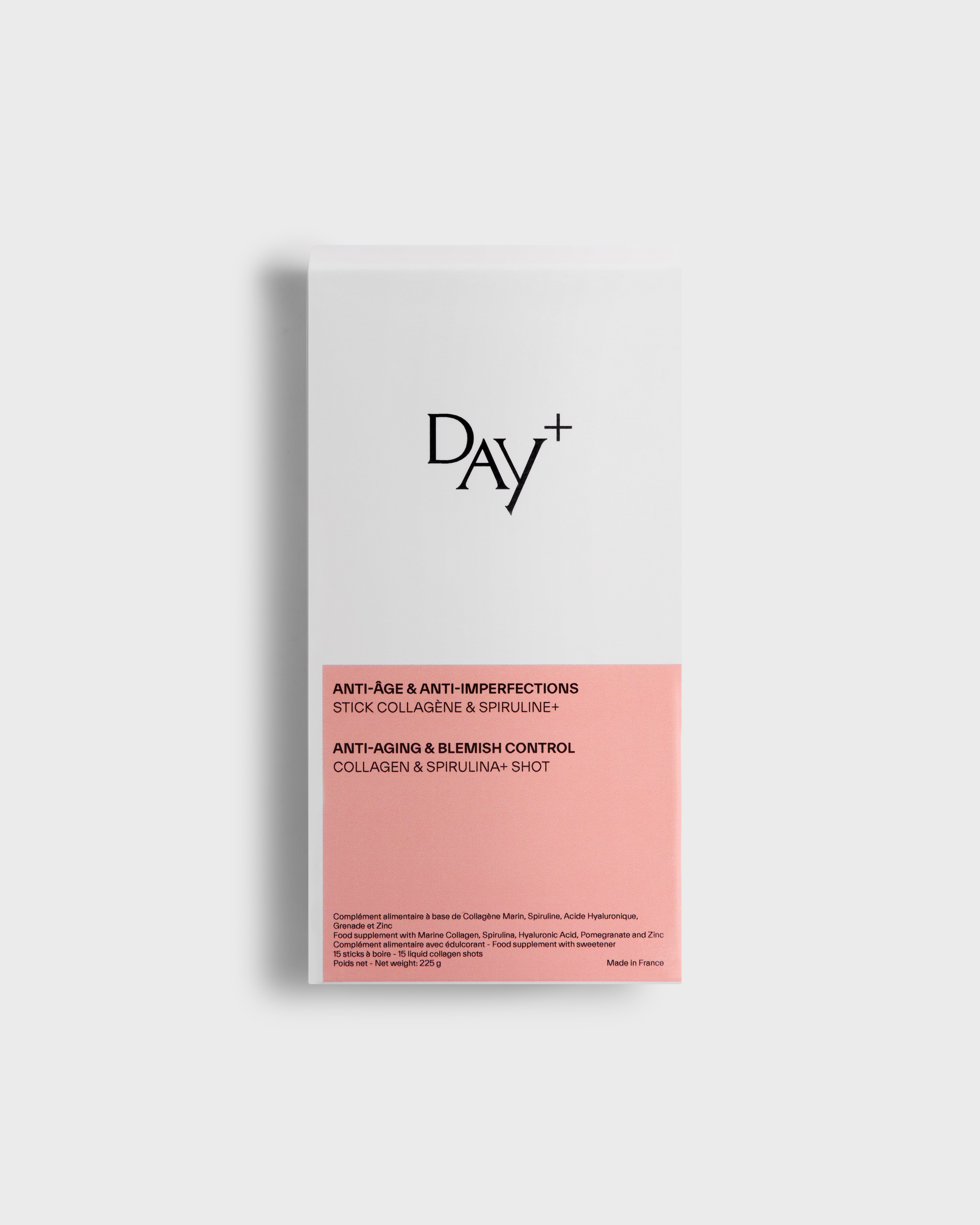 DAY+ Stick Collagène & Spiruline+ (30 sticks) DAY + No color