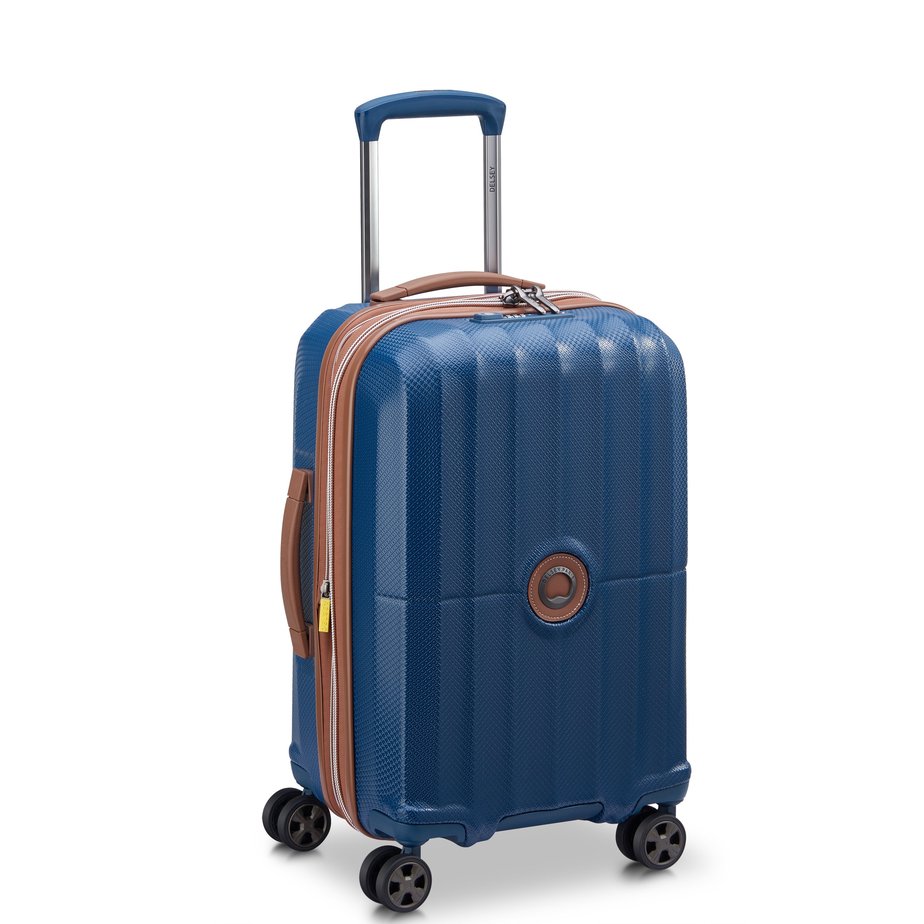 Rigid cabin suitcase DELSEY PARIS Blue