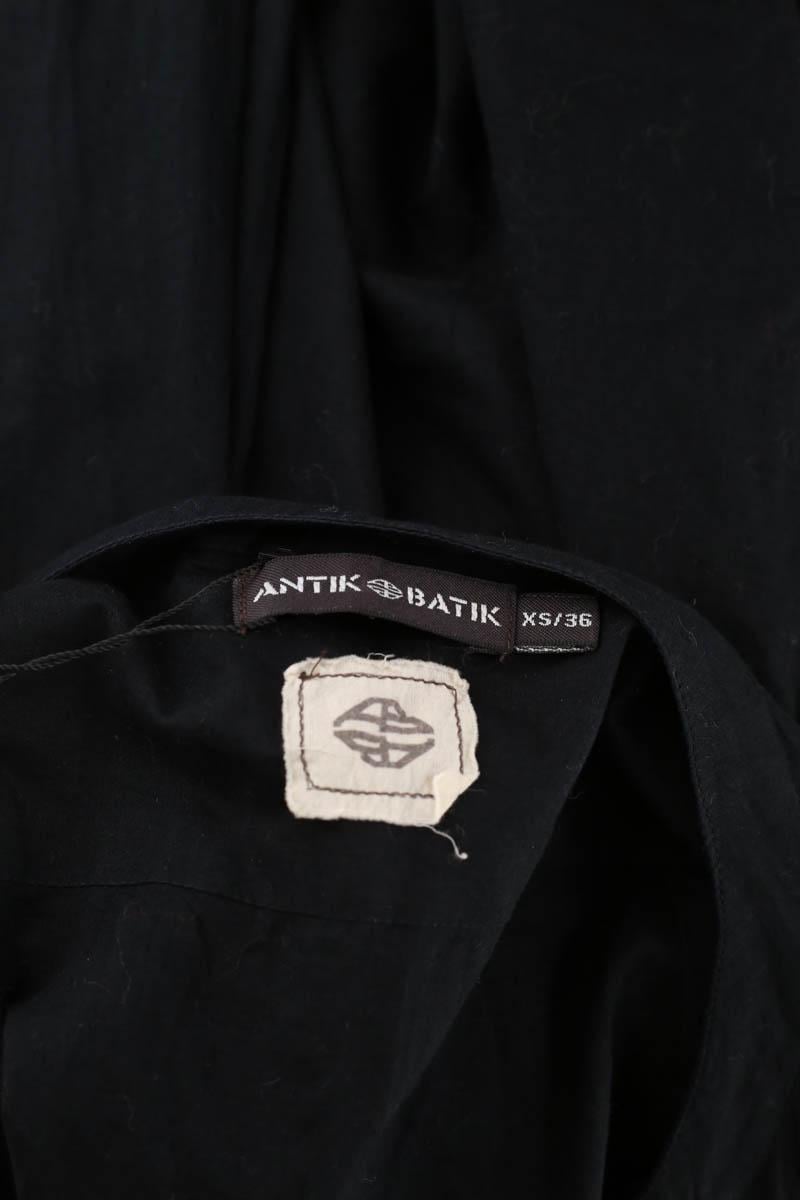 Cotton blouse ANTIK BATIK - Seconde Main Black
