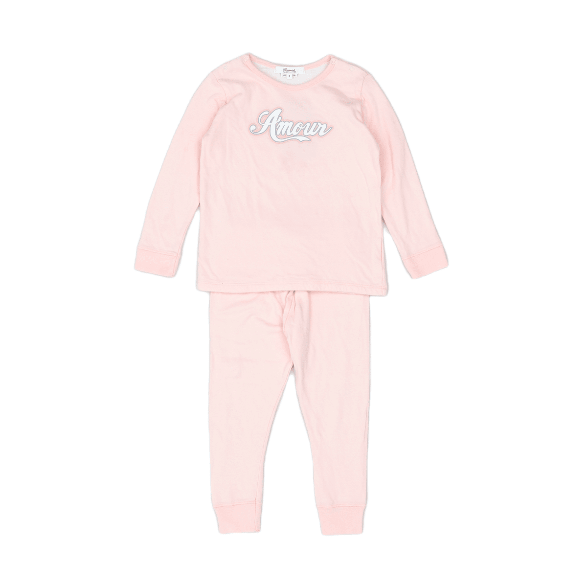 Pink children's pajamas - 3 years BONPOINT - Seconde Main Pink