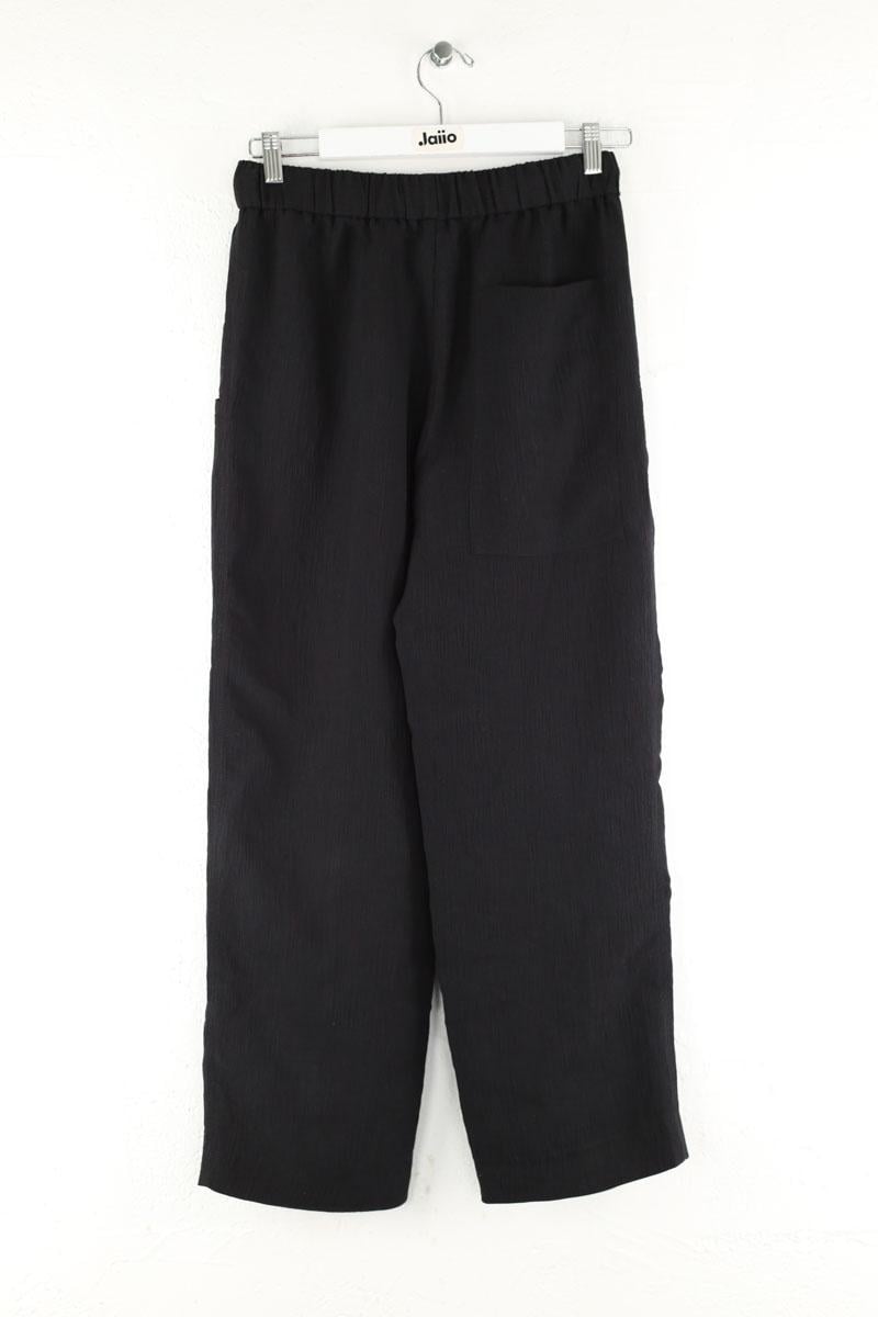 Bandol straight woollen trousers BIMBA Y LOLA - Seconde main Black