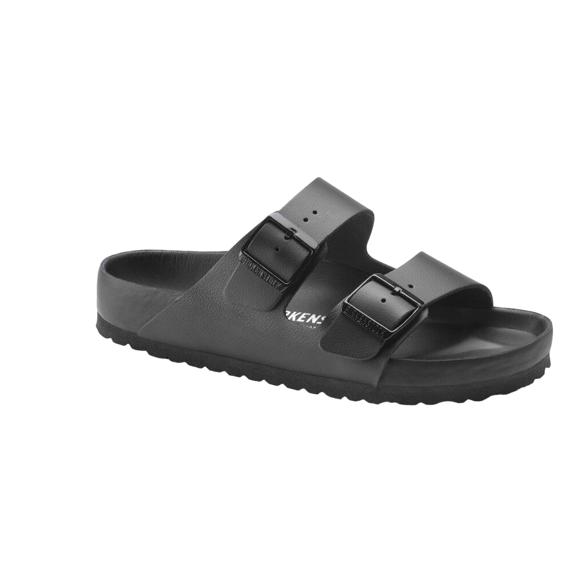Faux leather sandals BIRKENSTOCK Black