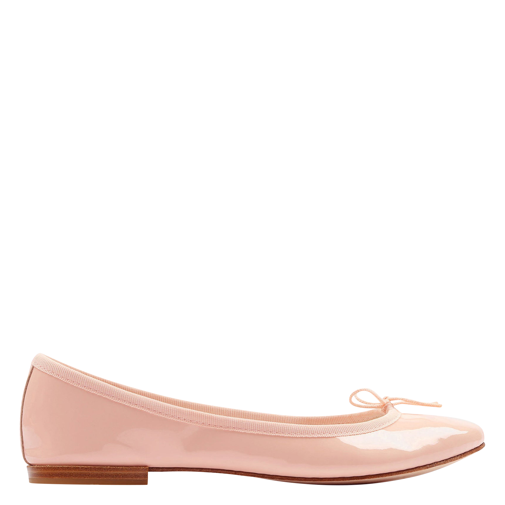 Leren ballerina's REPETTO Roze