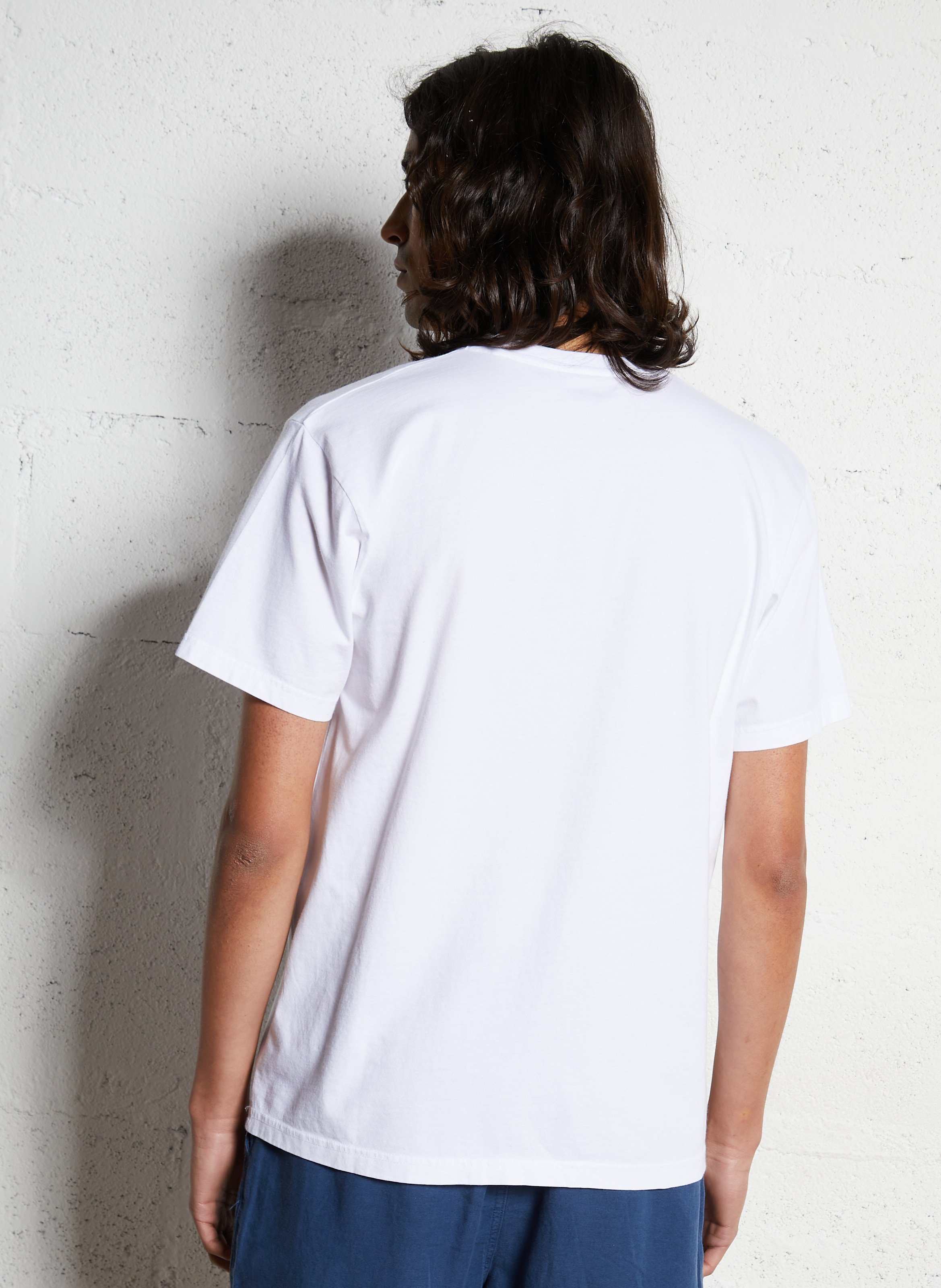 Rundhals-T-Shirt aus Bio-Baumwolle COLORFUL STANDARD Weiss