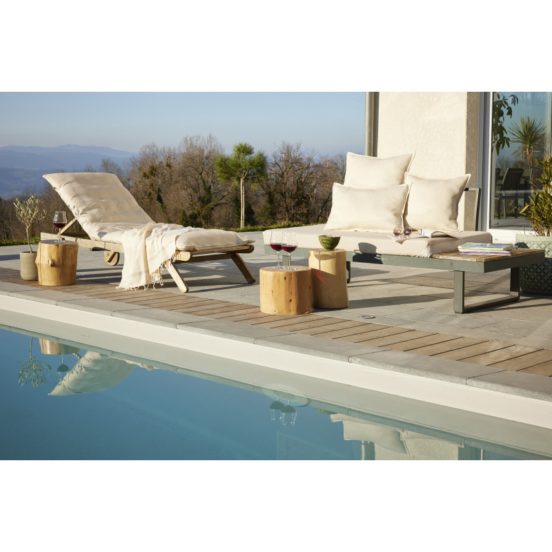 Housse de coussin "naïa outdoor" toutes dimensions l'effet papillon L'EFFET PAPILLON Multicolore