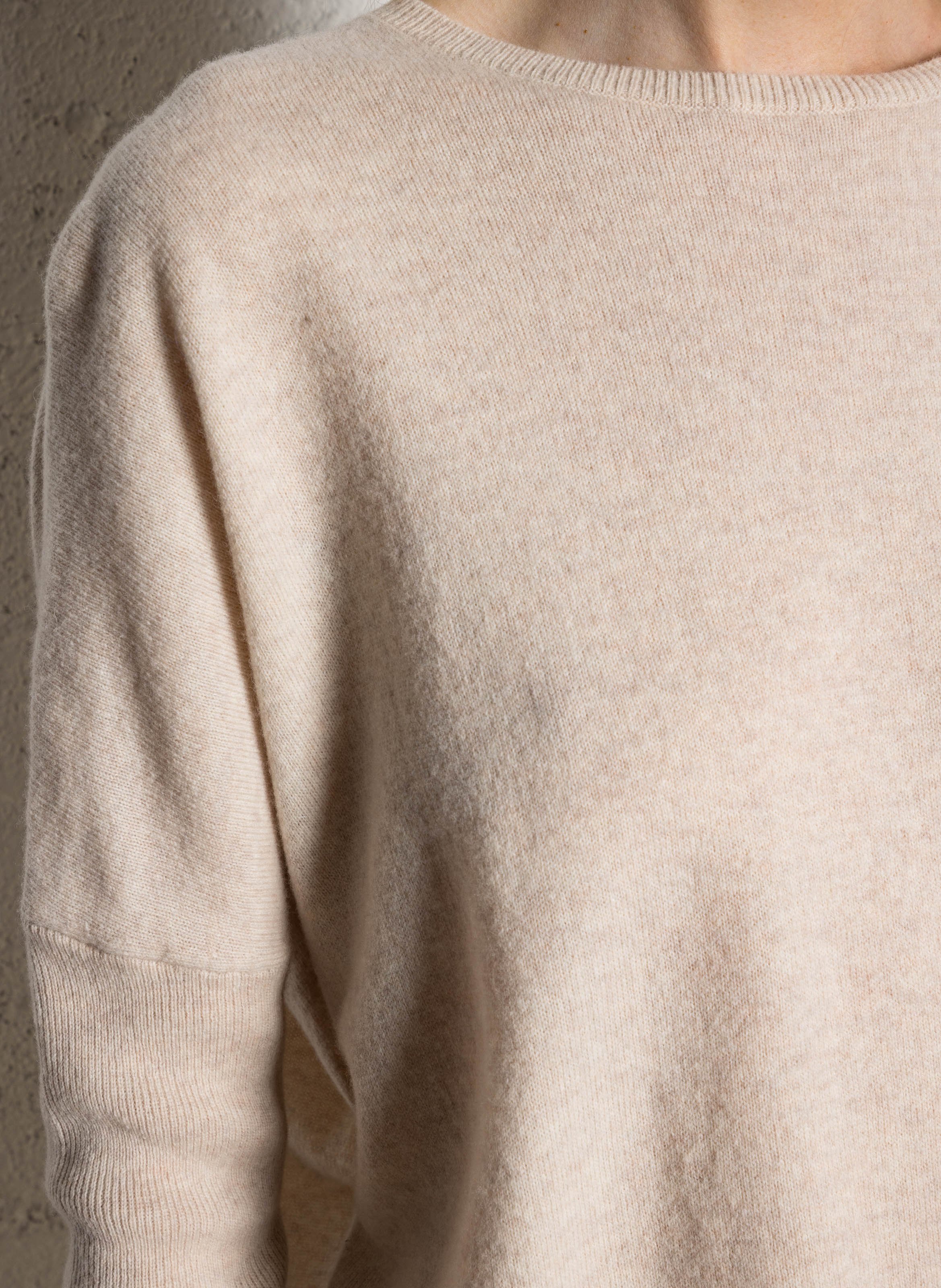 Ruime wollen trui JC SOPHIE Beige