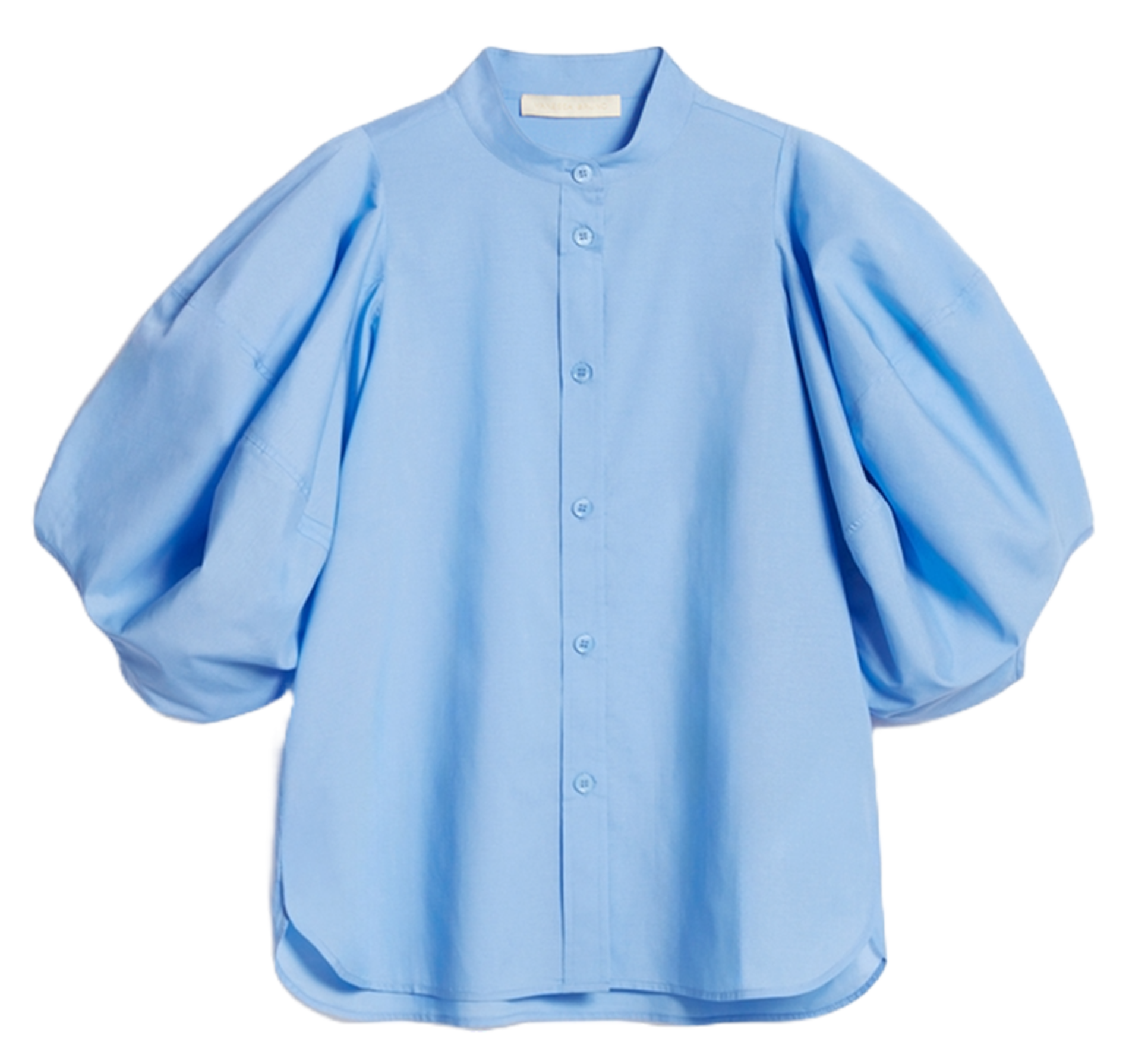 Blouse met ronde hals VANESSA BRUNO Blauw