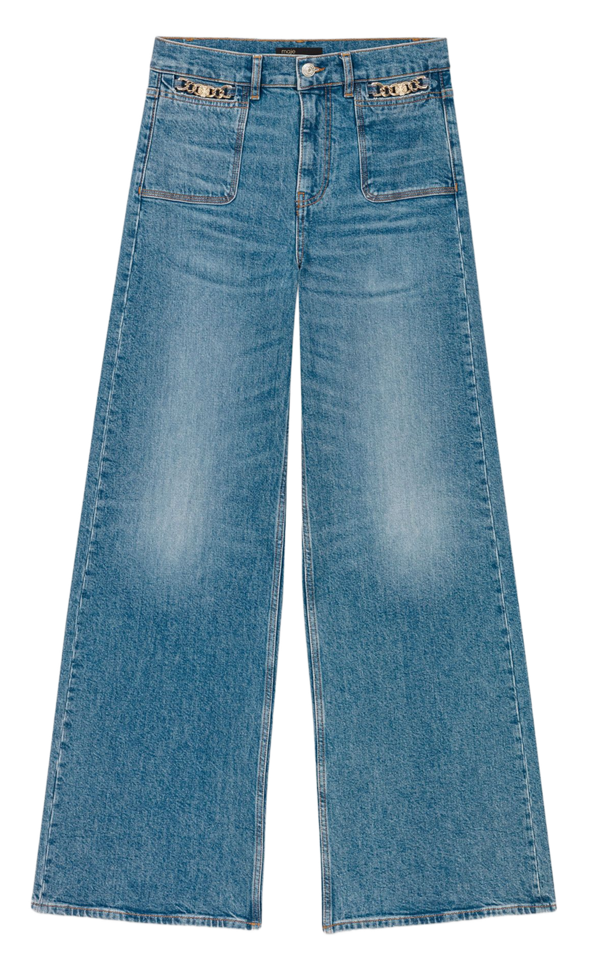 Rechte jeans MAJE Blauw