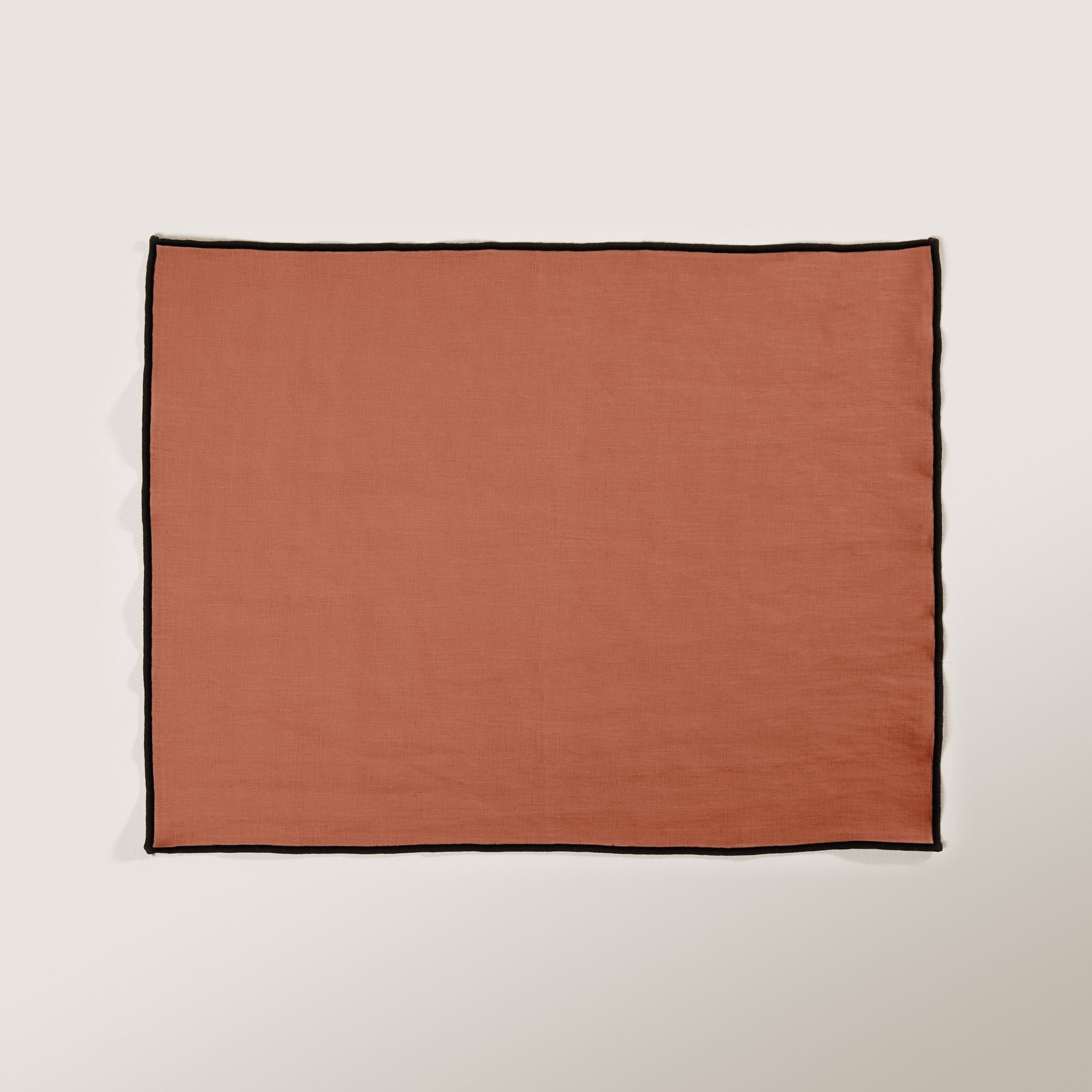 CARLINA - Linen place mat, 35 x 45 cm MADURA Orange