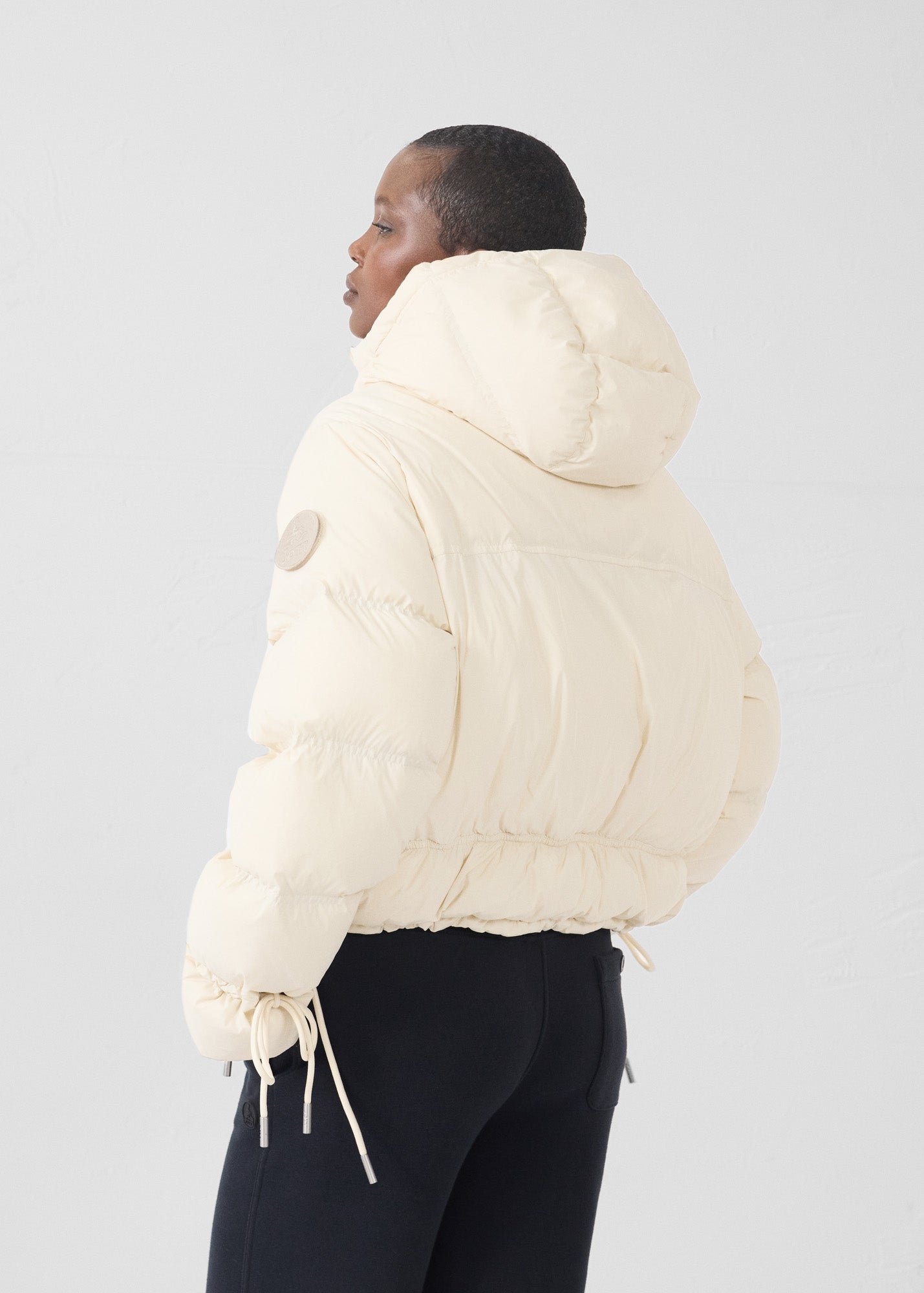 Puffer jacket for extreme cold weather - Nami JOTT White