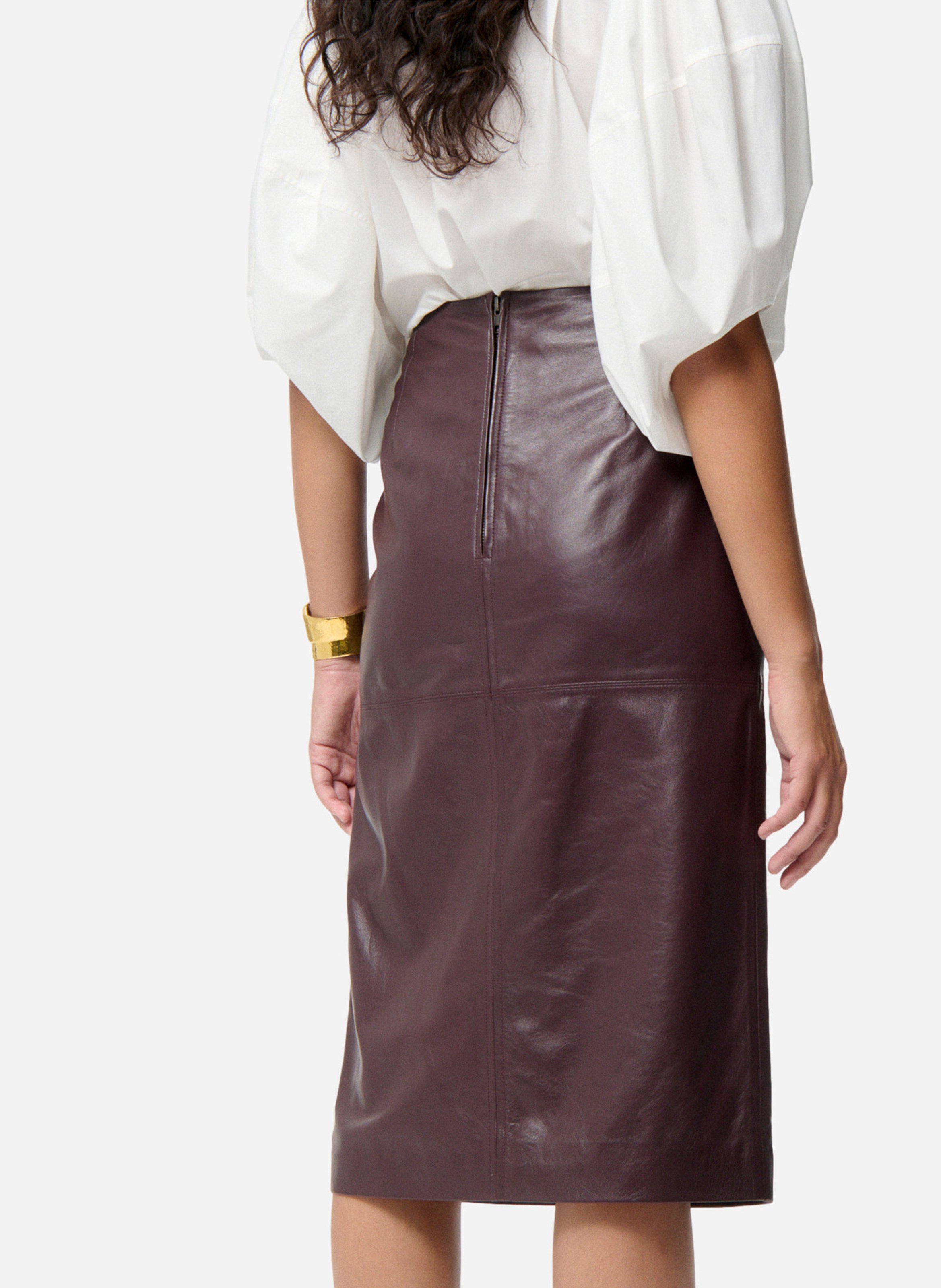 Jupe midi VANESSA BRUNO Rouge