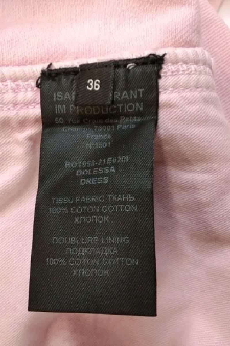 Dress ISABEL MARANT - Seconde Main Pink