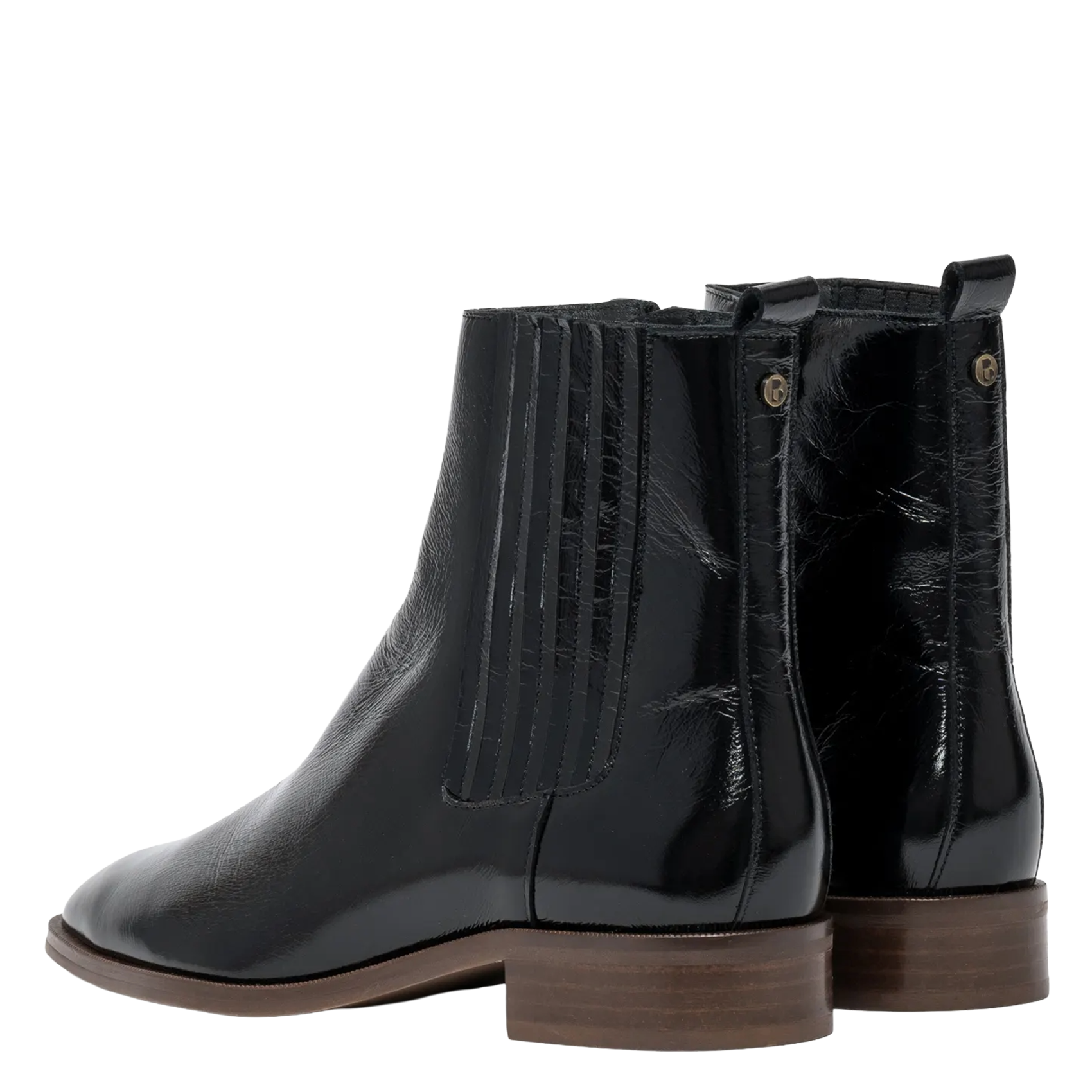 Bottines en cuir BOCAGE Noir