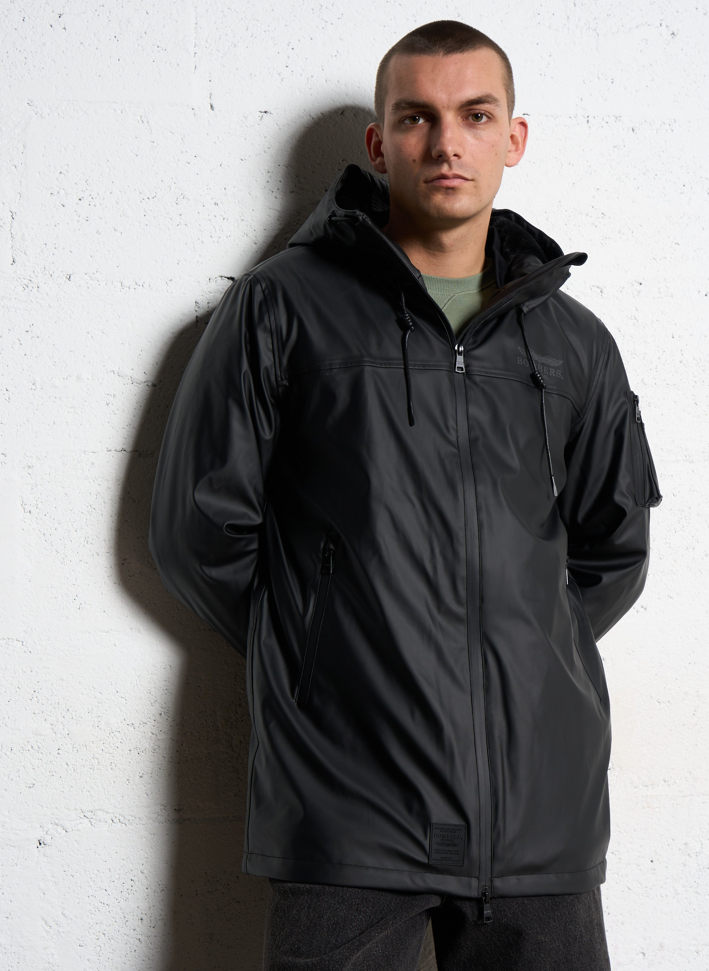 Veste droite zippée à capuche BOMBERS ORIGINAL