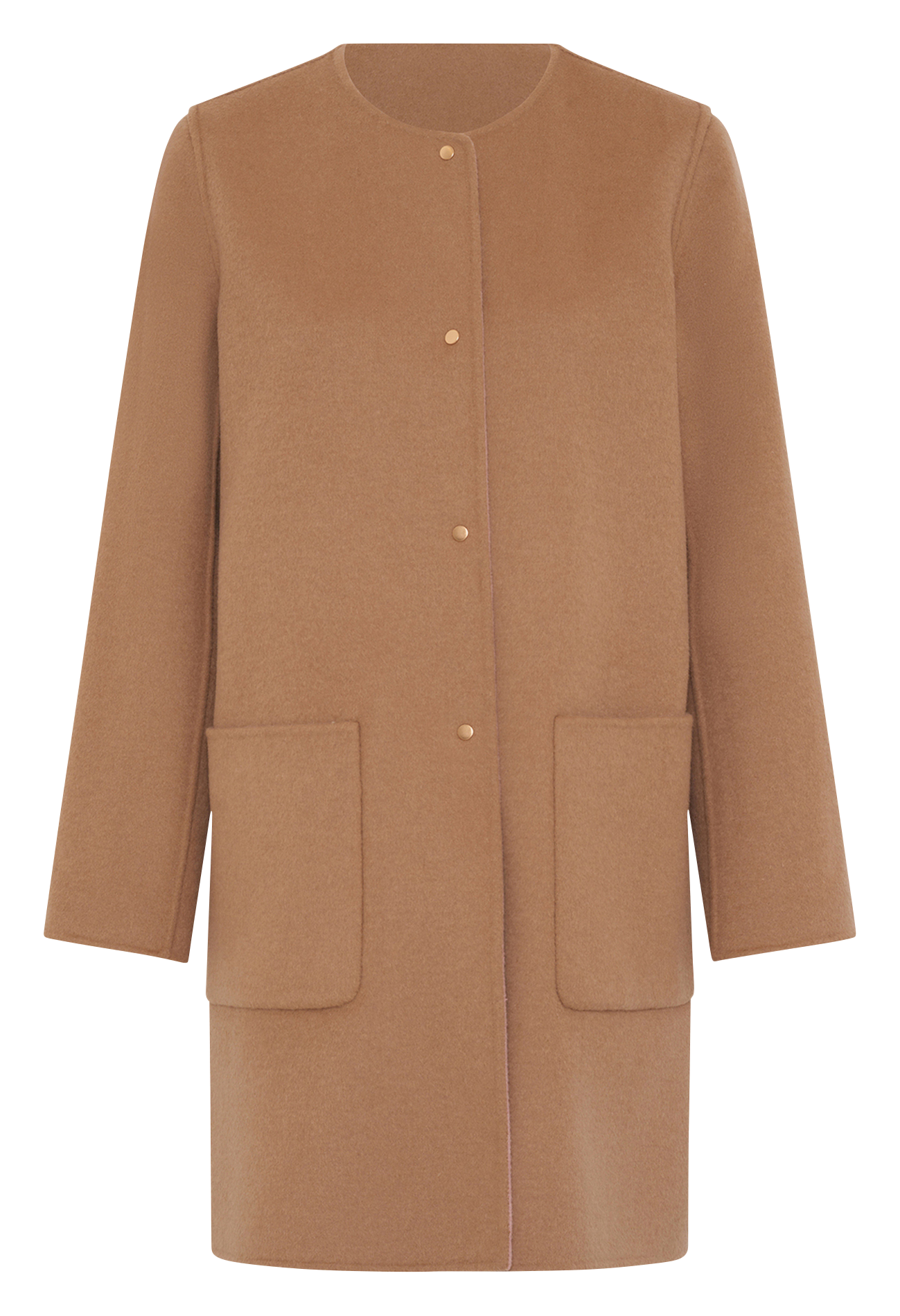 Wendbarer Wollmantel mit geradem Schnitt GERARD DAREL Rosa