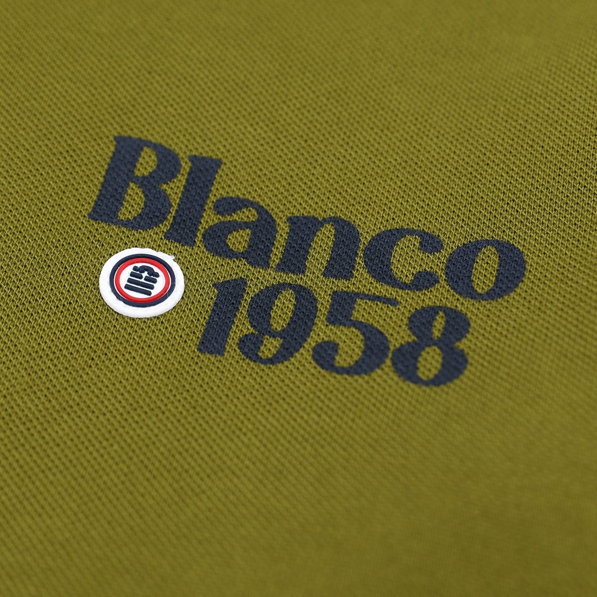 Long-sleeved solid piqué knit polo SERGE BLANCO Brown