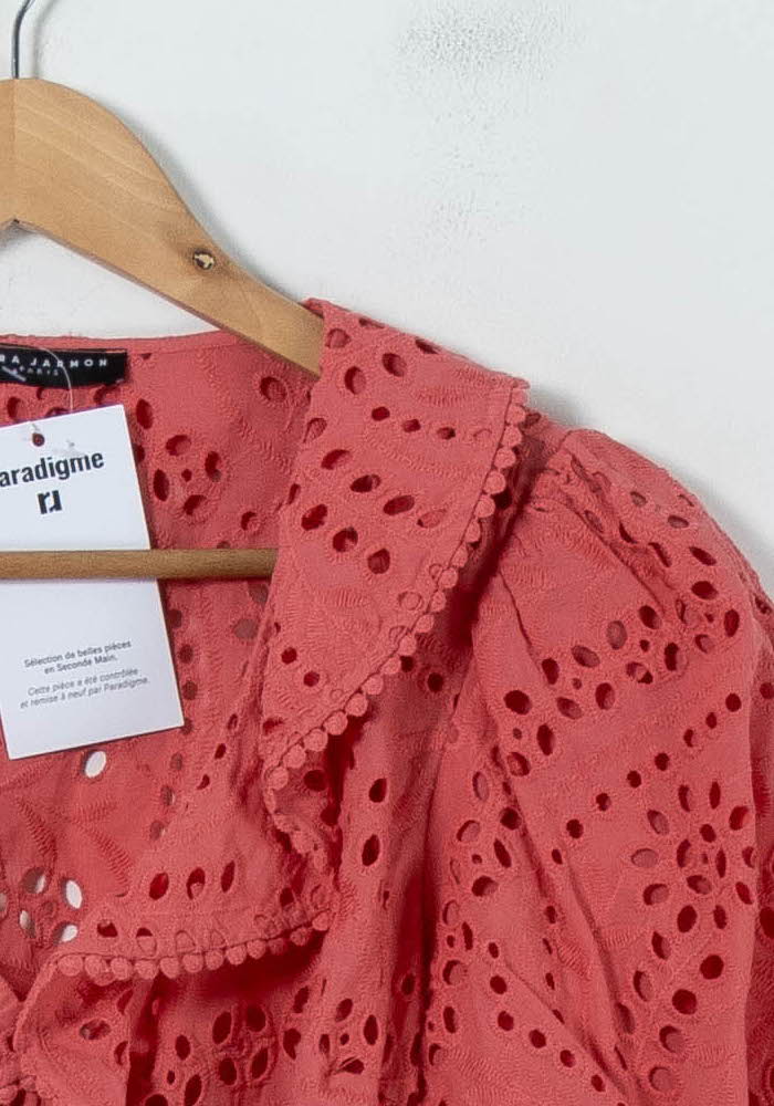 Blouse TARA JARMON - Seconde Main Rouge